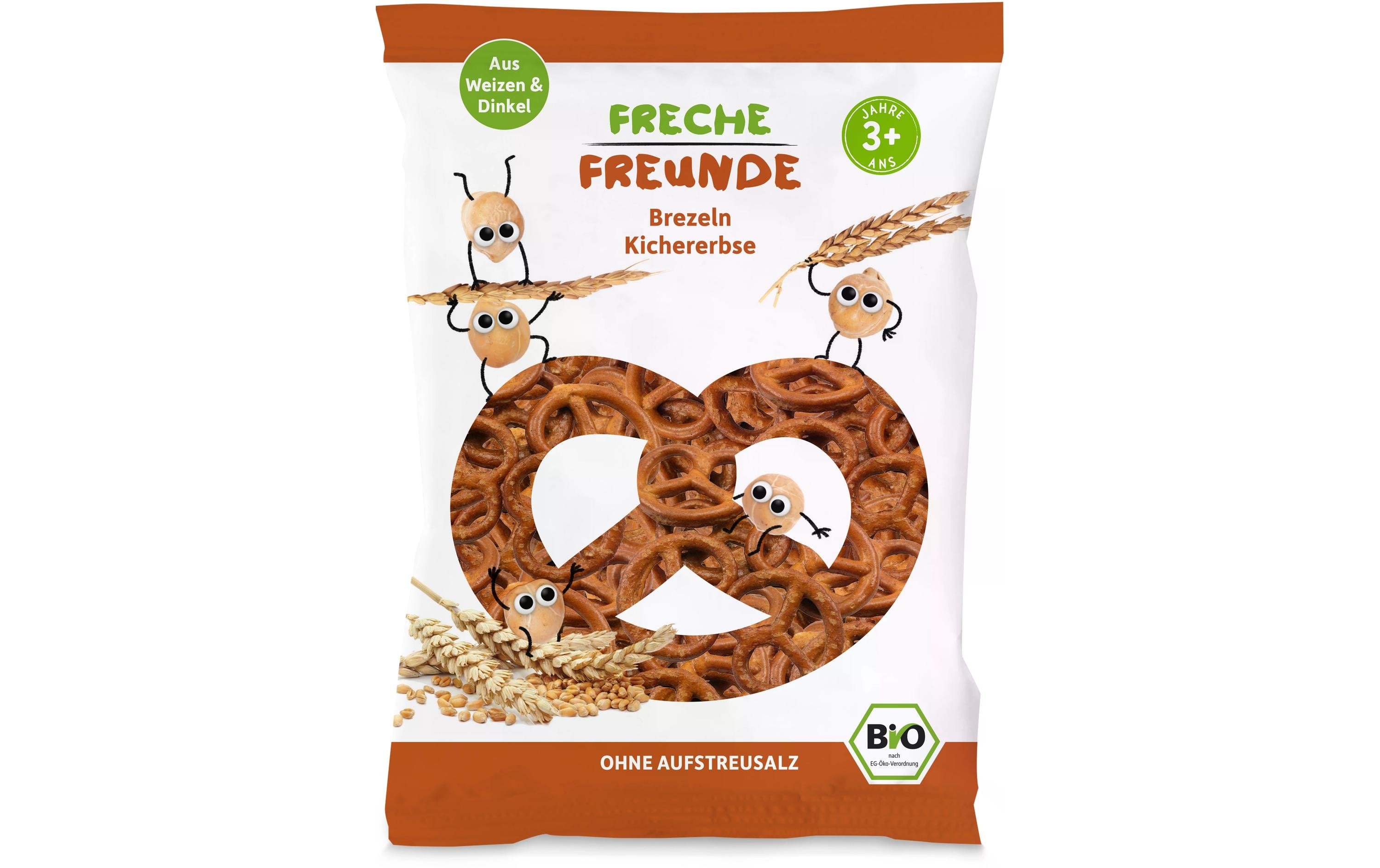 Freche Freunde Knabberspass Brezeln Kichererbsen 75 g