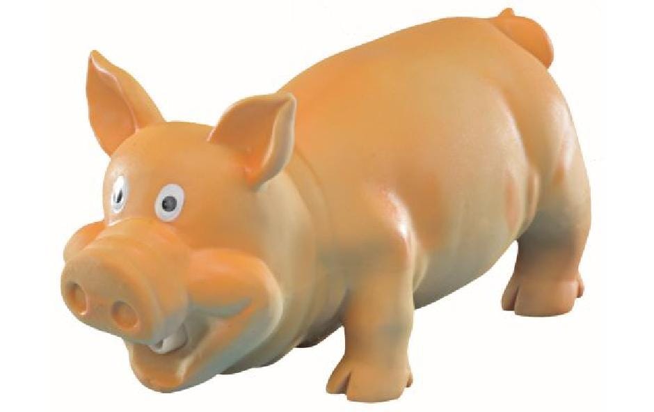 Nobby Hunde-Spielzeug Latex Schwein, 21 cm