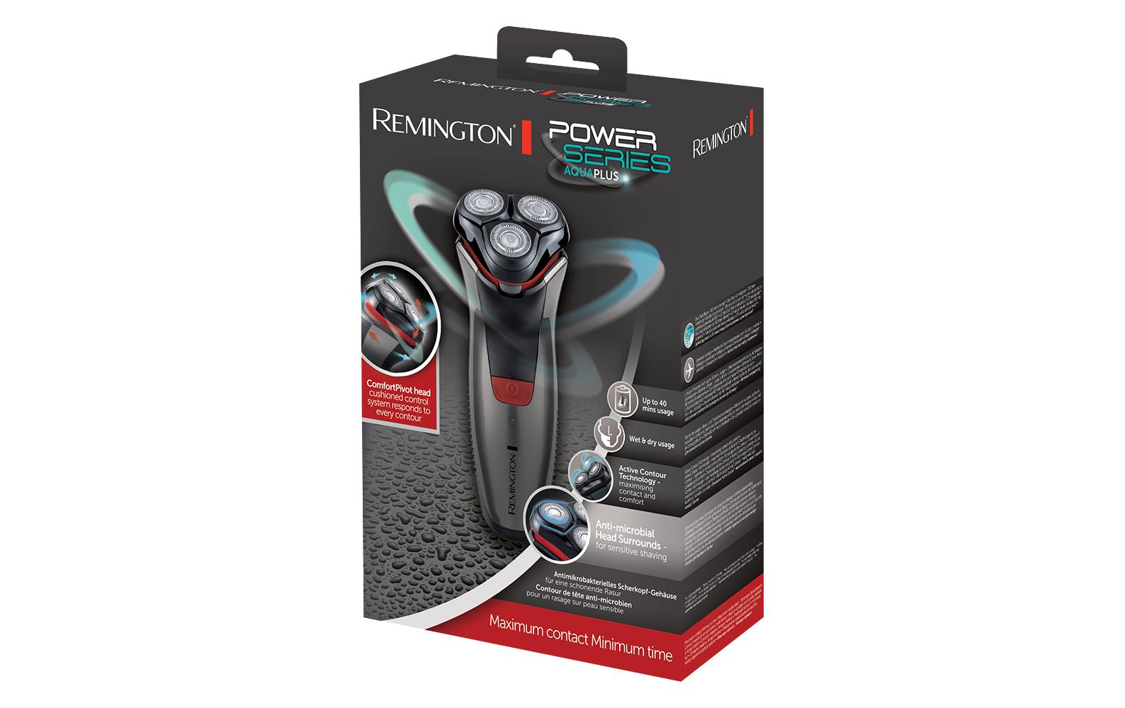 Remington Herrenrasierer PR1350 Power Series Aqua Plus