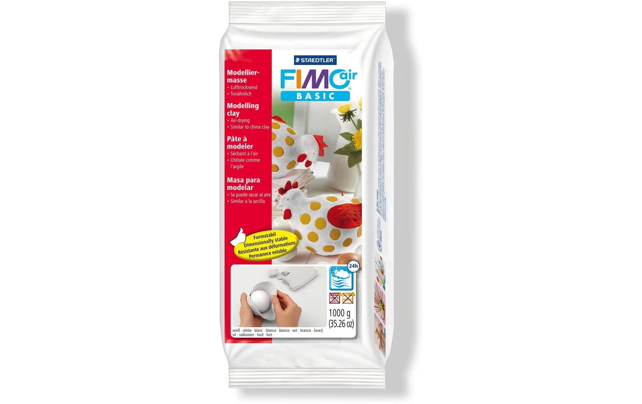 Fimo Modelliermasse Air Basic Weiss