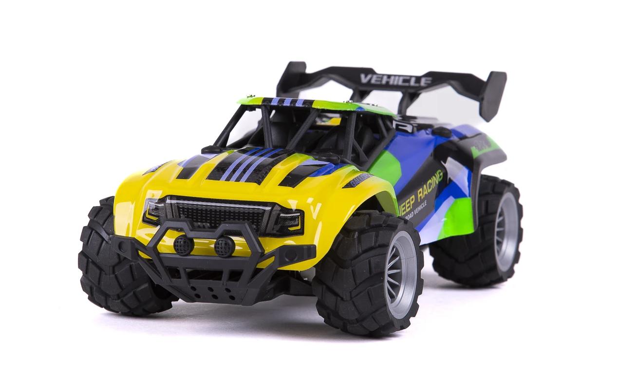 TEC-TOY Buggy Jeep Racing Blau/Grün, 1:18