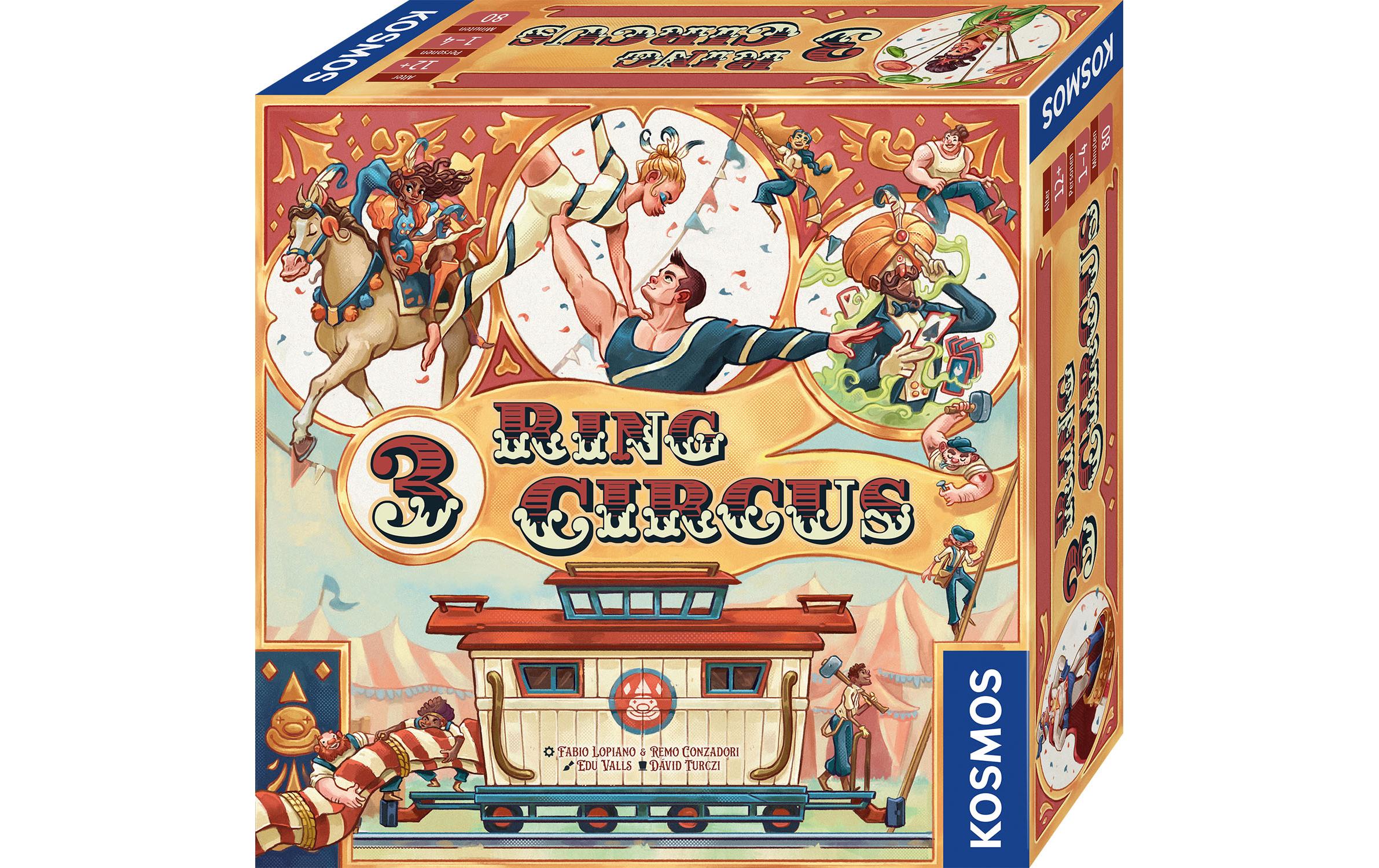 Kosmos Familienspiel 3 Ring Circus -DE-