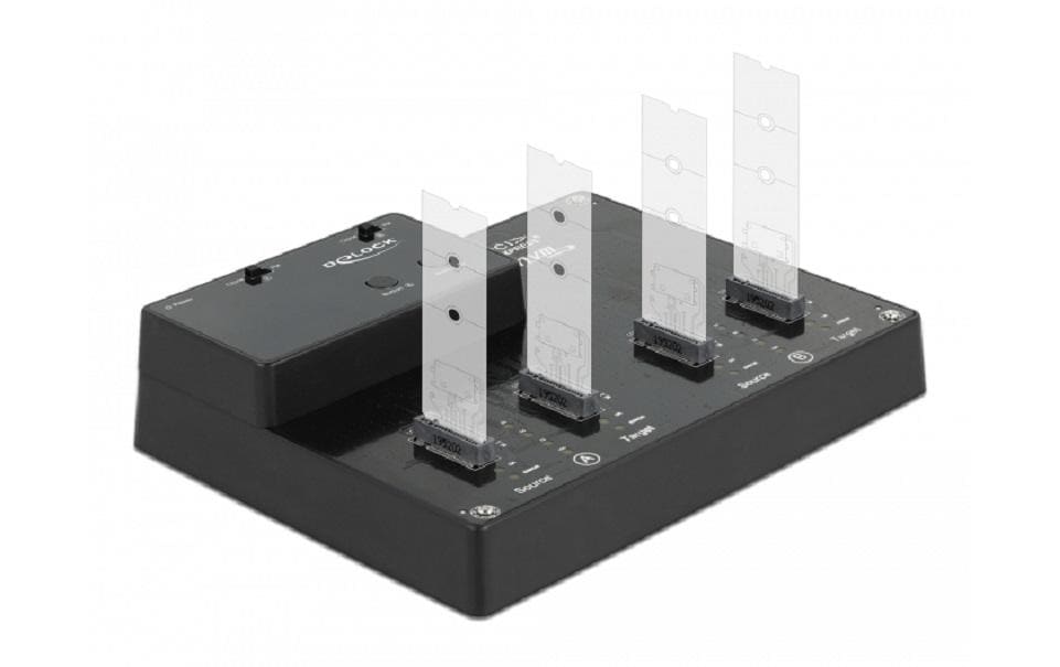 Delock USB-C - 4x M.2 NVMe