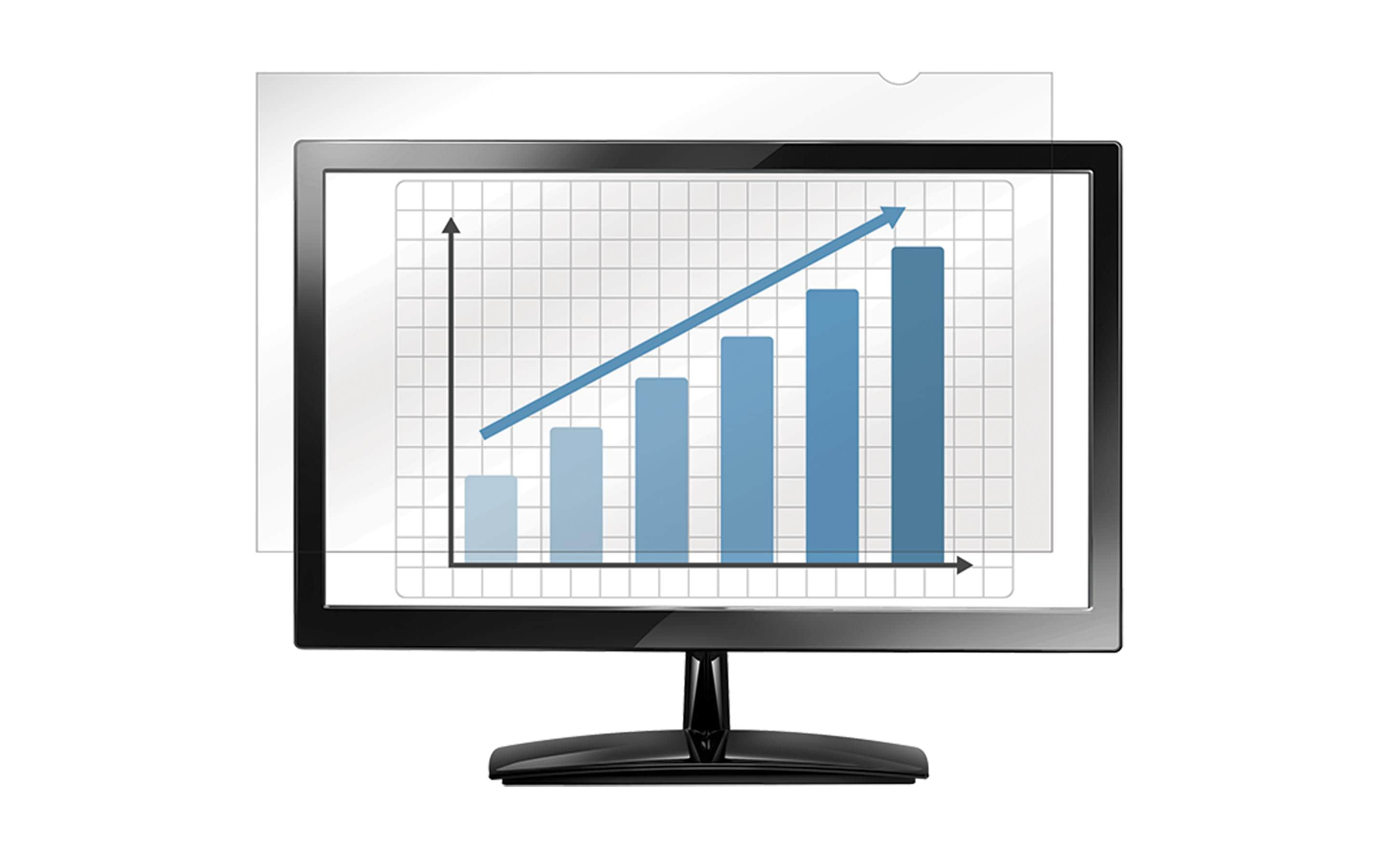 Fellowes Monitor-Bildschirmfolie Privacy 24/16:9