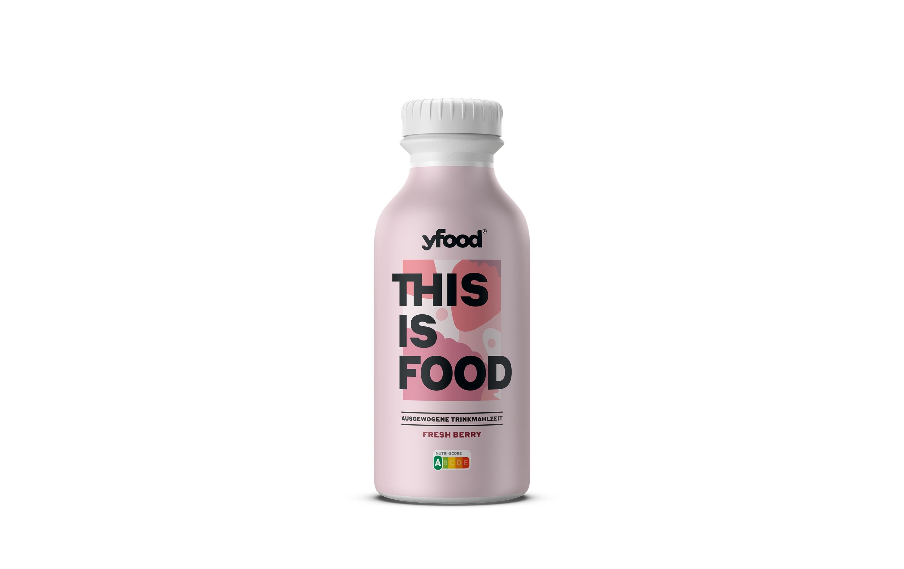 YFOOD Trinkmahlzeit Fresh Berry 500 ml