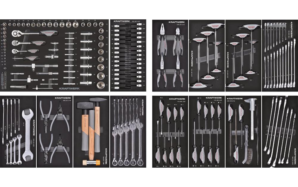 Kraftwerk Werkstattwagen BT900 Basic 211-teilig