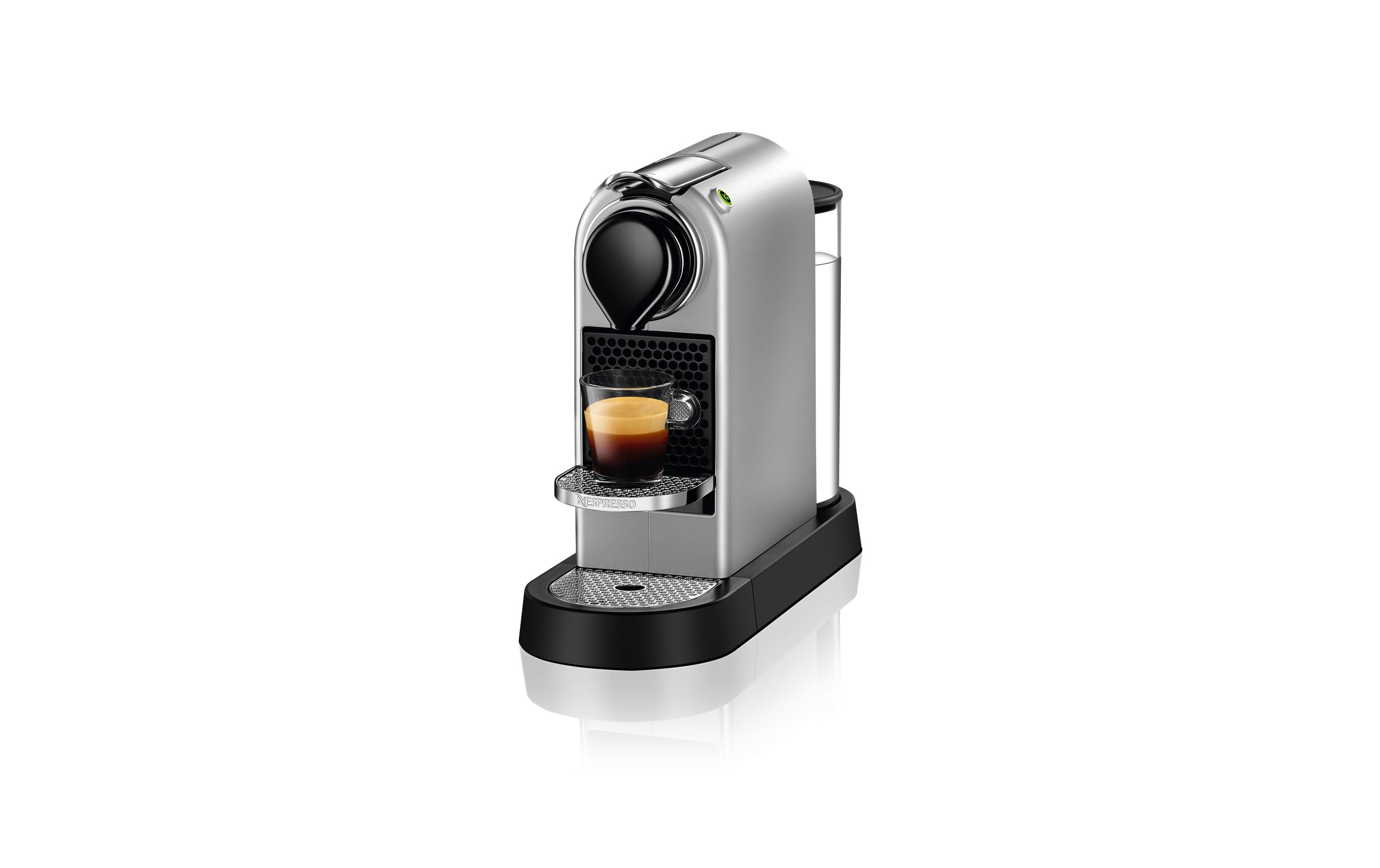 Krups Kaffeemaschine Nespresso CitiZ XN741B Silber