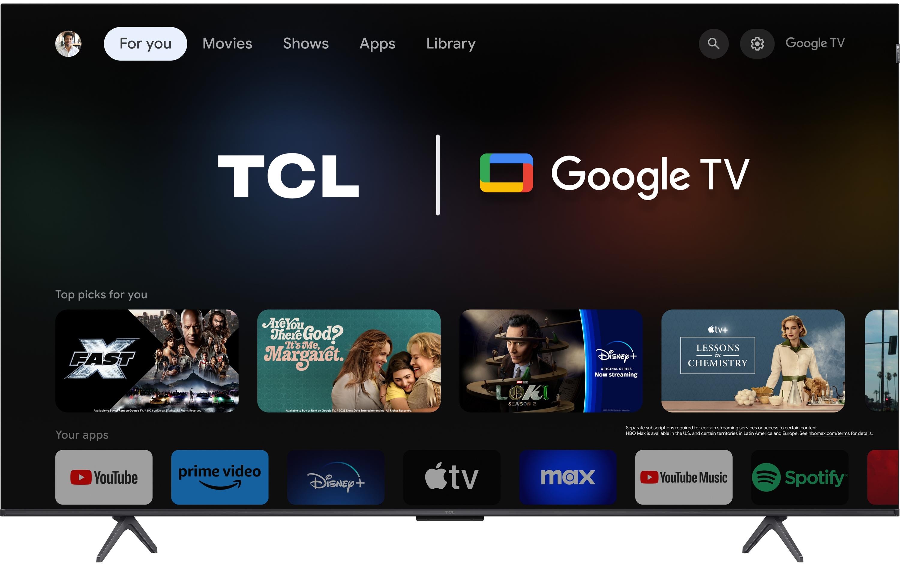 TCL TV 55C655 55, 3840 x 2160 (Ultra HD 4K), QLED