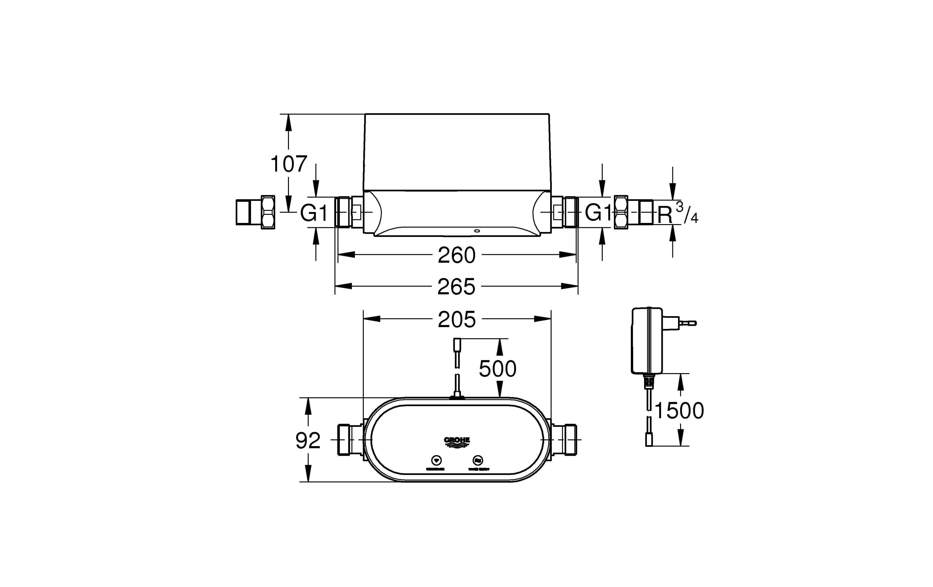 GROHE Sense Guard Wassersteuerung