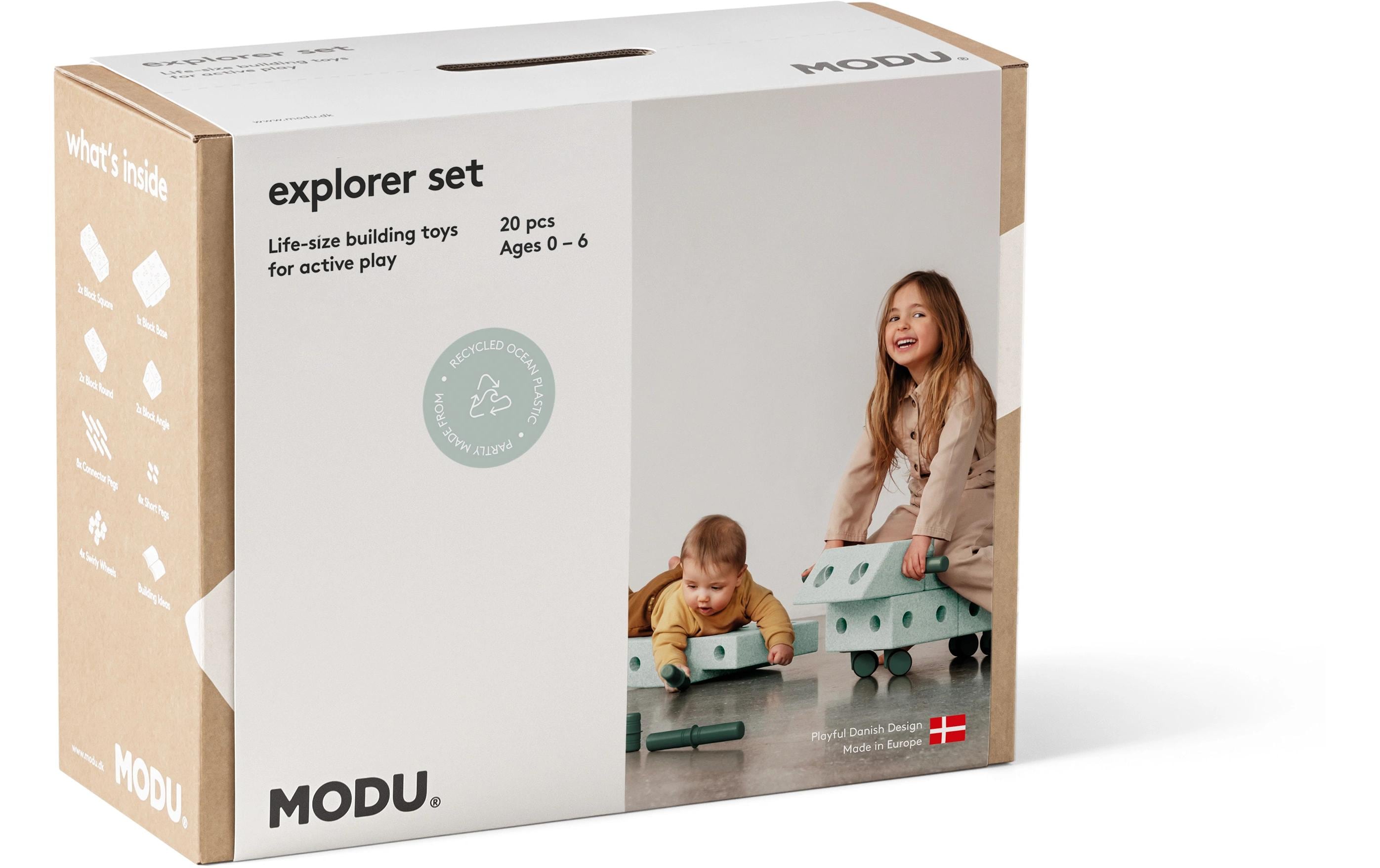 MODU Explorer Set Ocean Mint / Forest Green