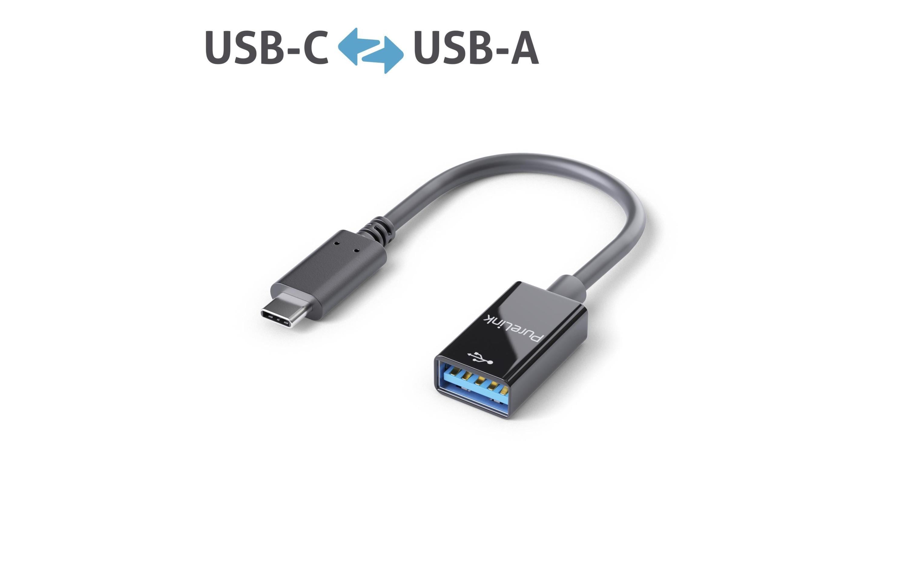 PureLink USB 3.1 Adapter IS231 USB-C Stecker - USB-A Buchse, OTG