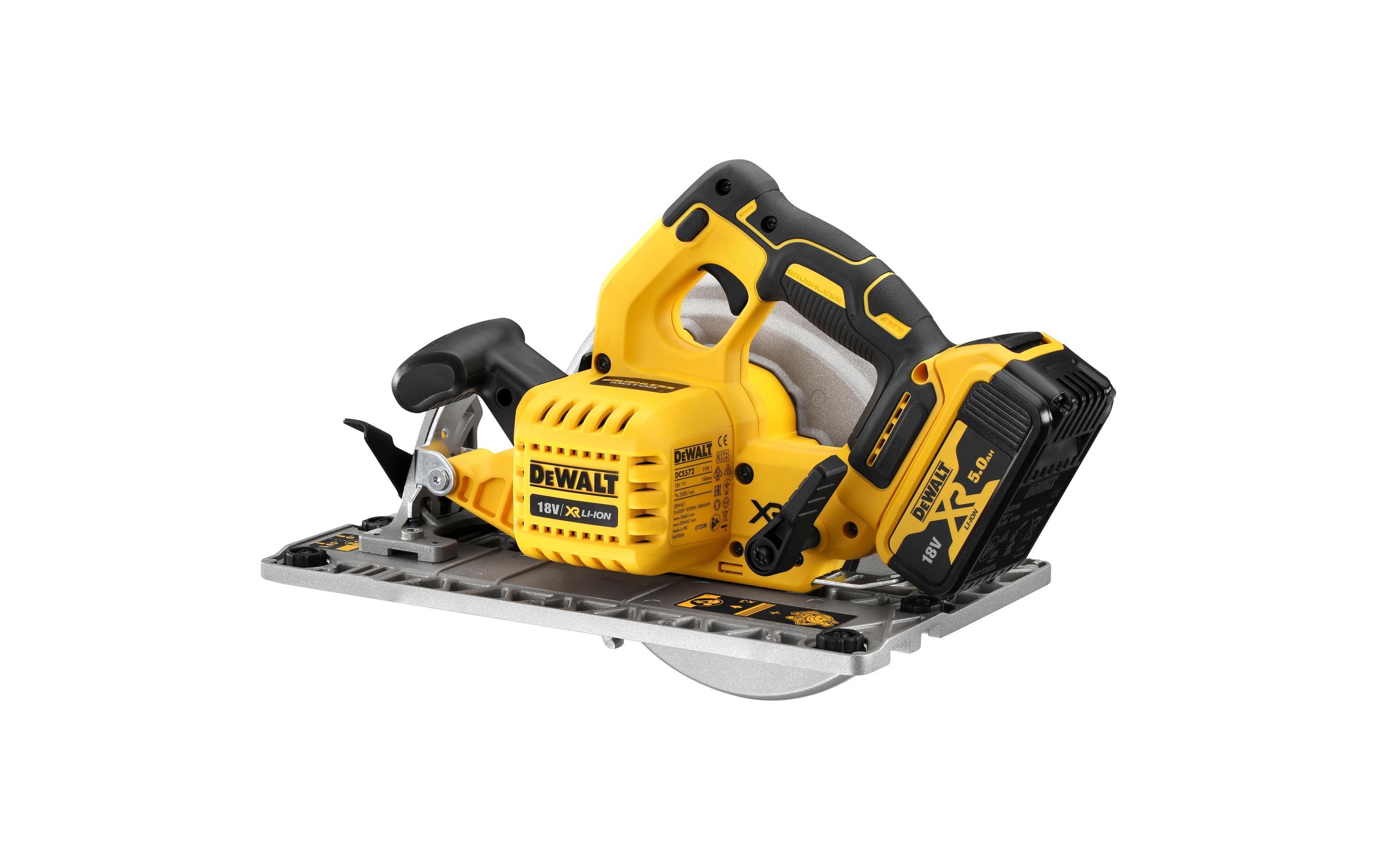 DeWalt Akku-Handkreissäge DCS572NT 18 V, Solo