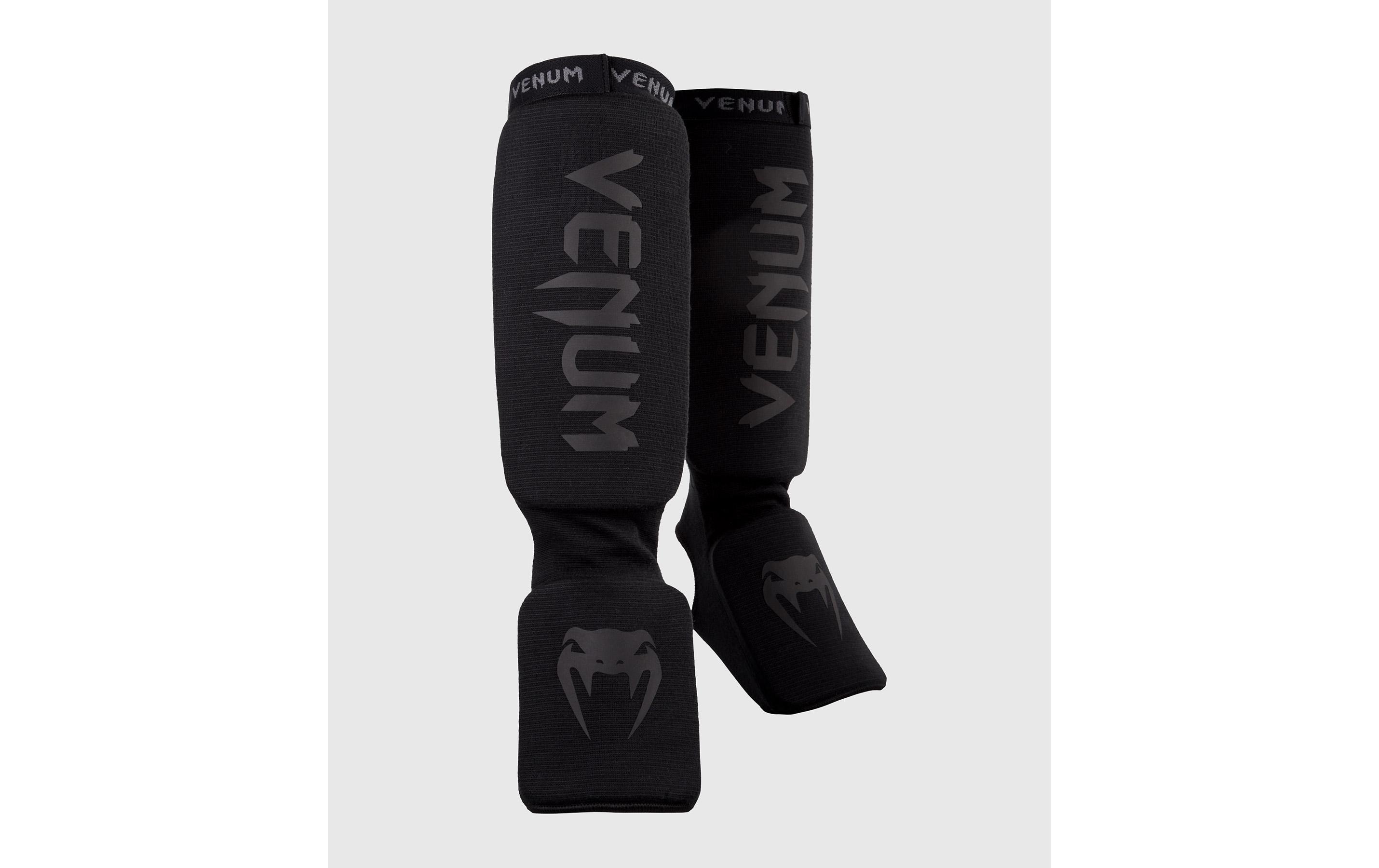 Venum Kontact Shin guards Schwarz, M