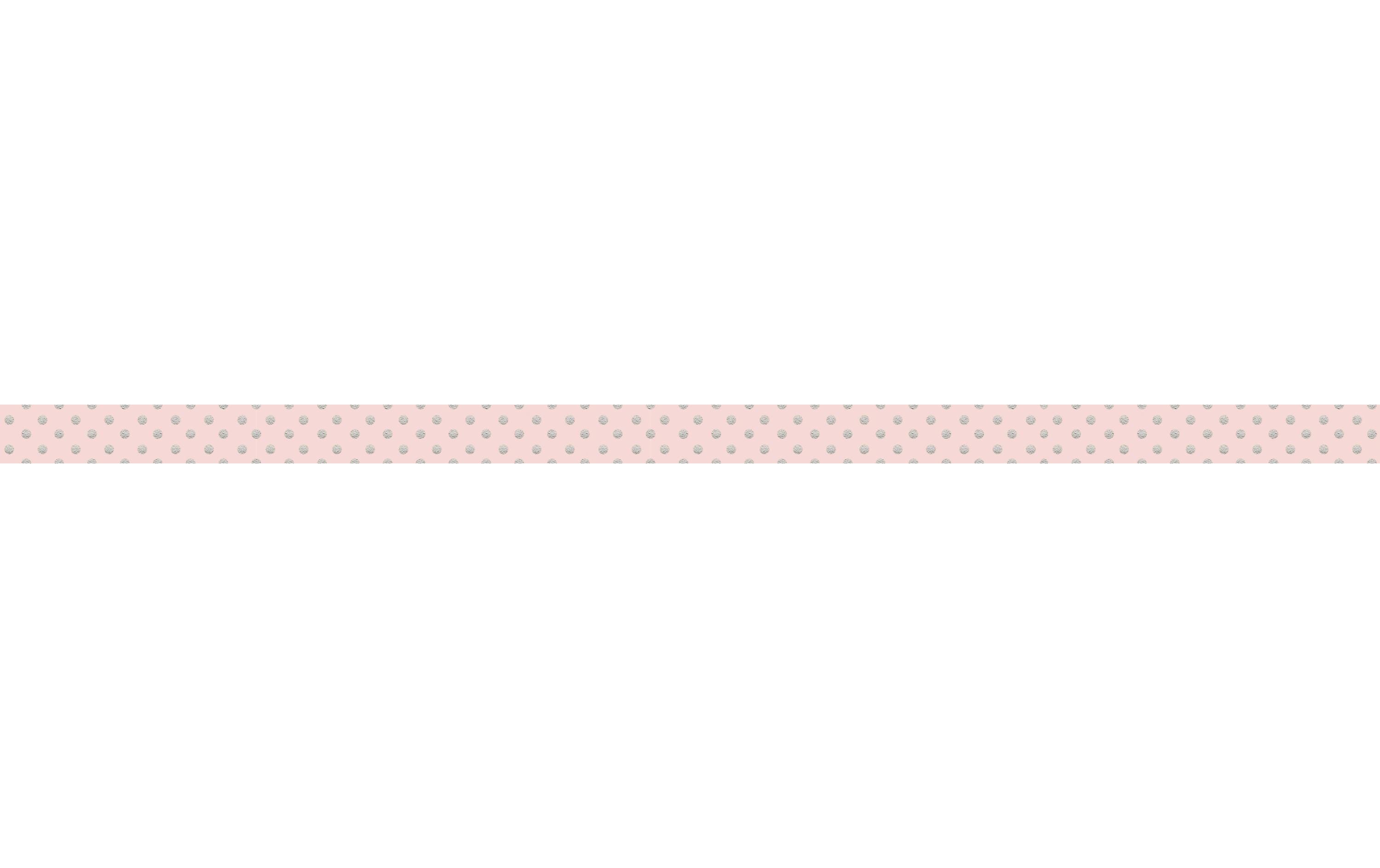 URSUS Washi Tape Tropic Silber/Rosa