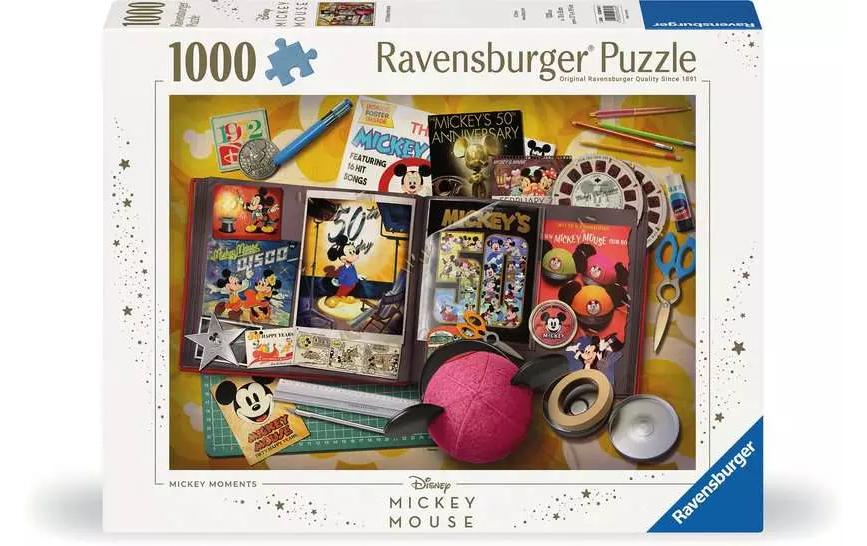 Ravensburger Puzzle 1970 Mickey Moments