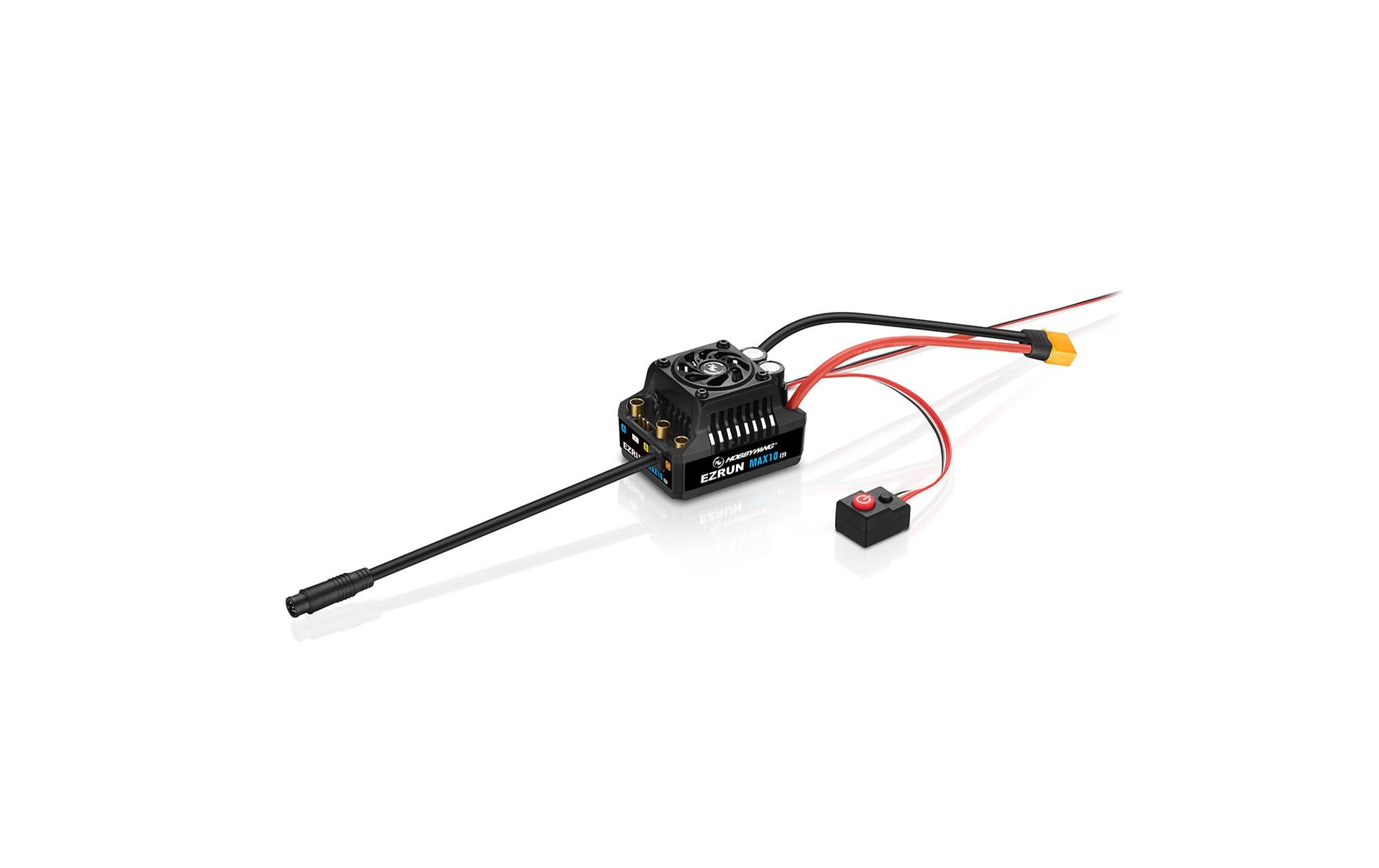 Hobbywing Brushless Regler Ezrun MAX10 G2 140A, 2-4S