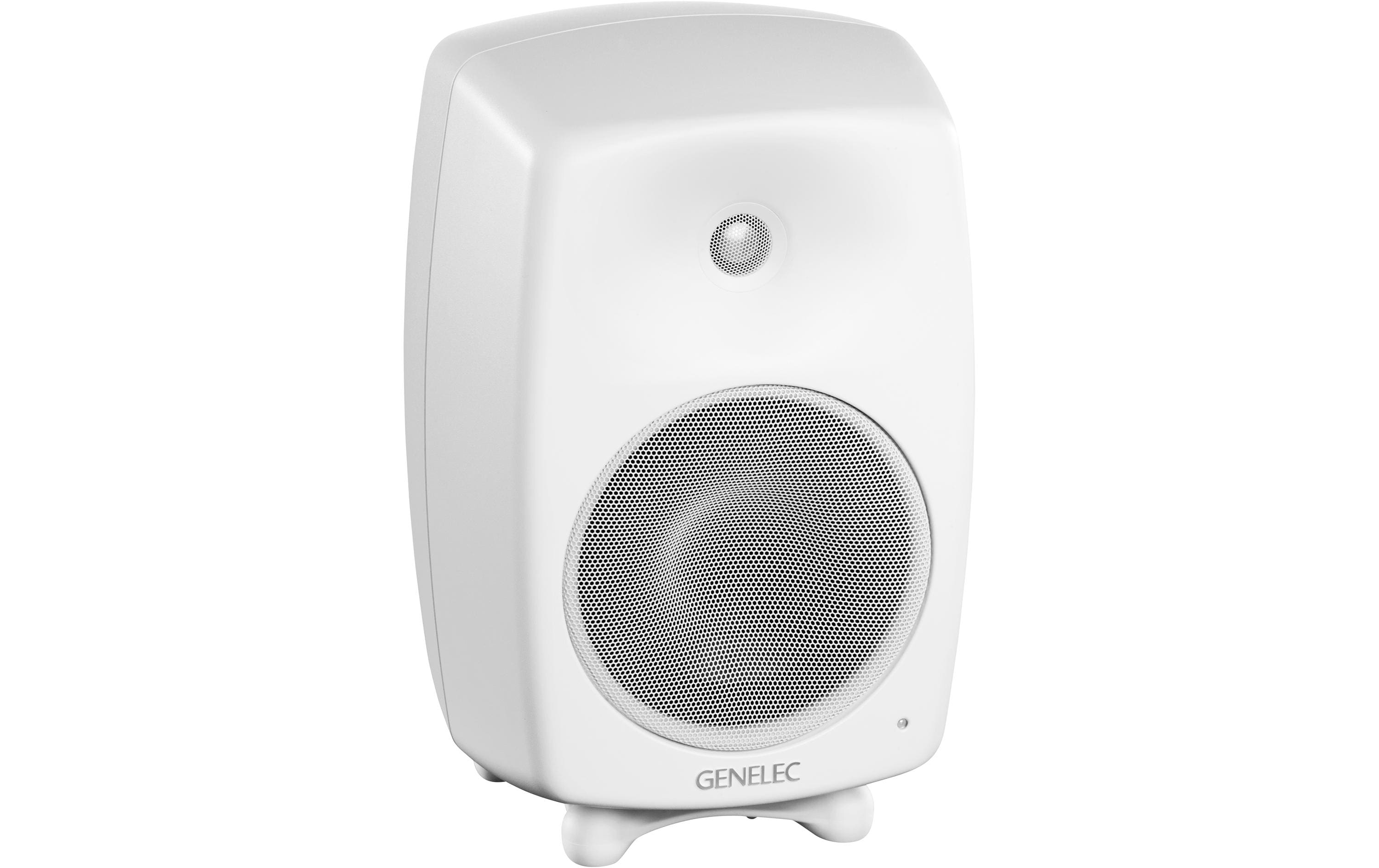 Genelec Regallautsprecher G Four – 90 Watt, Weiss