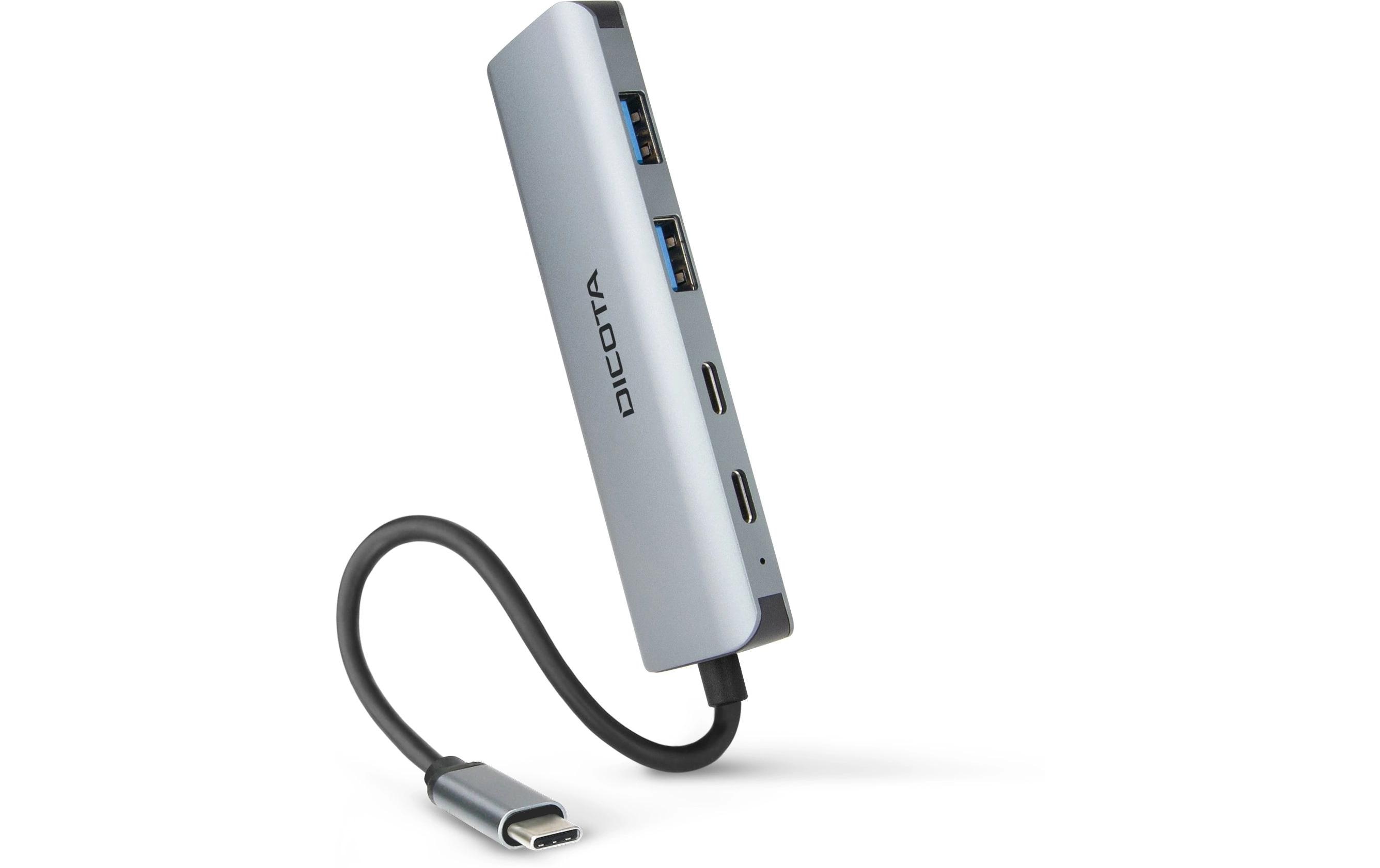 DICOTA USB-Hub USB-C 4-in-1