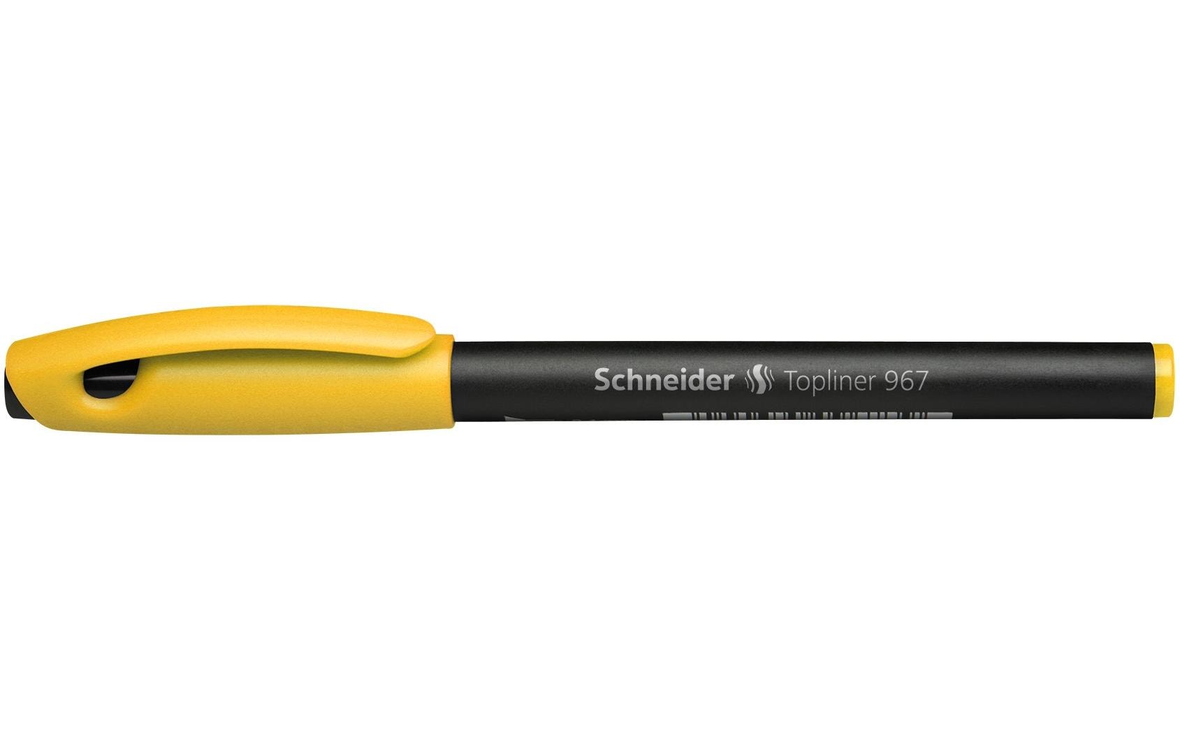 Schneider Fineliner 967 0.4 mm, Gelb, 1 Stück