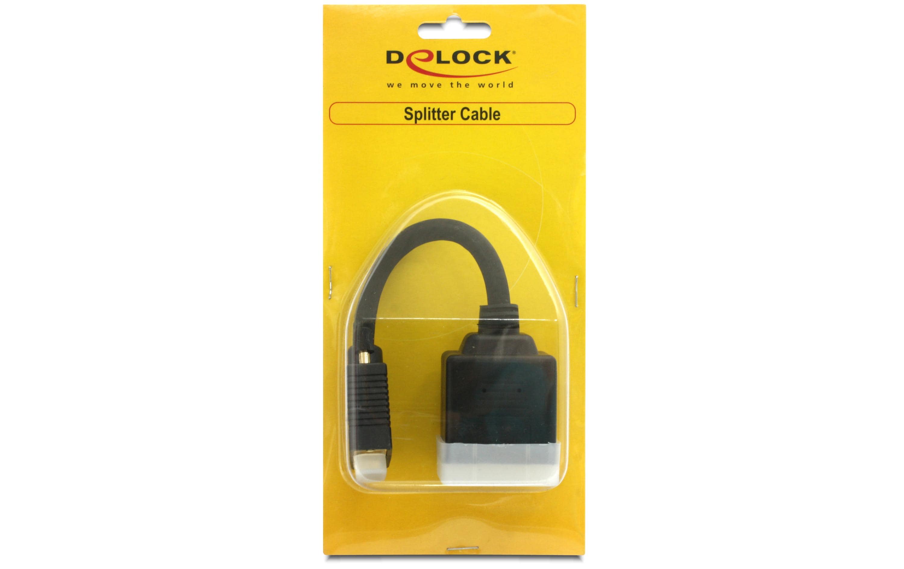 Delock 2-Port Signalsplitter VGA - 2x VGA, passiv