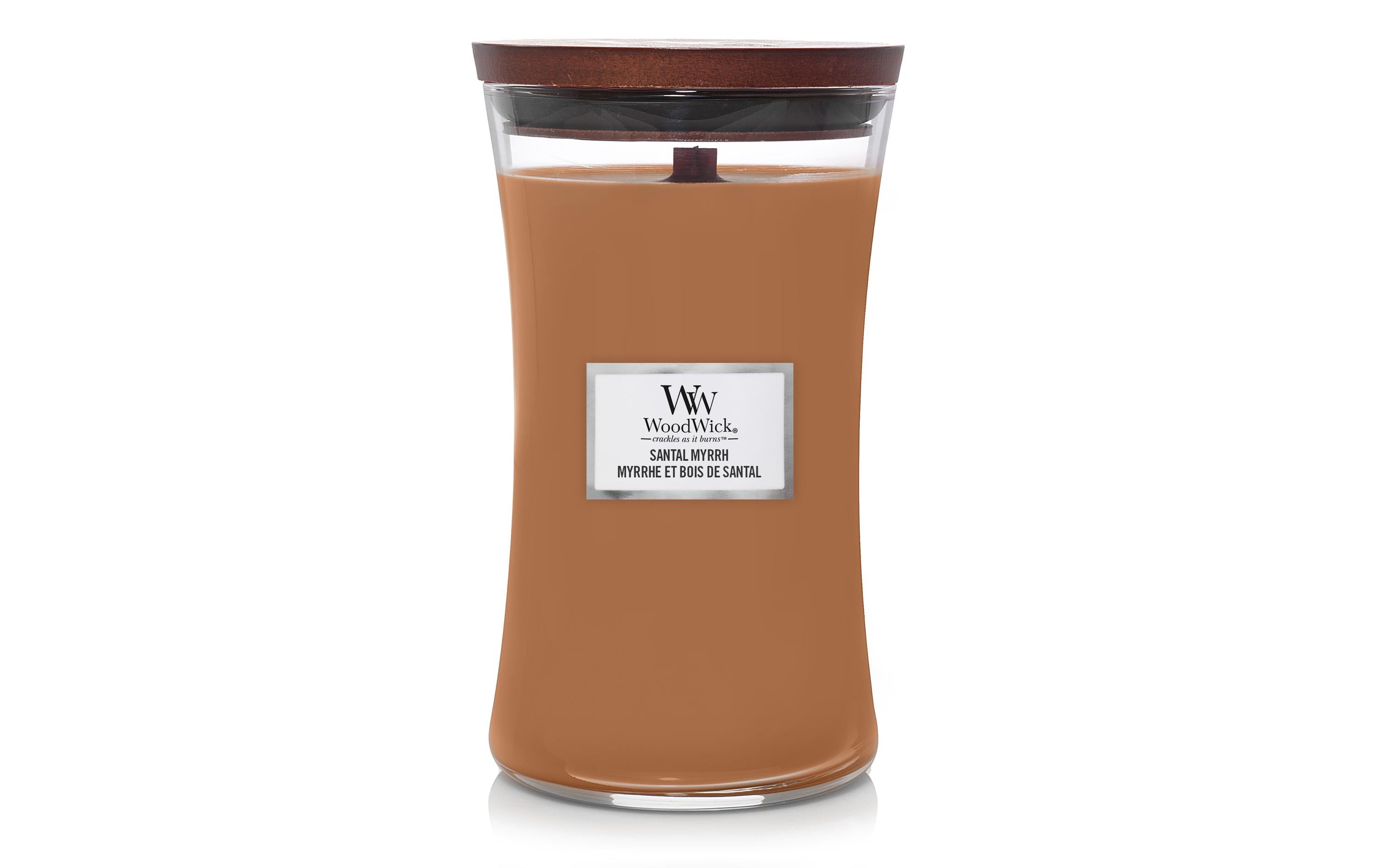 Woodwick Duftkerze Santal Myrrh Large Jar