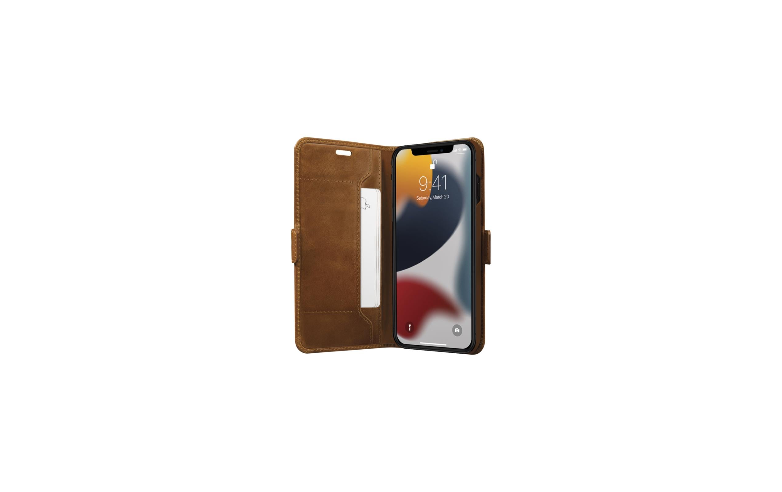 dbramante1928 Book Cover Copenhagen Slim iPhone 13 Pro Max Braun