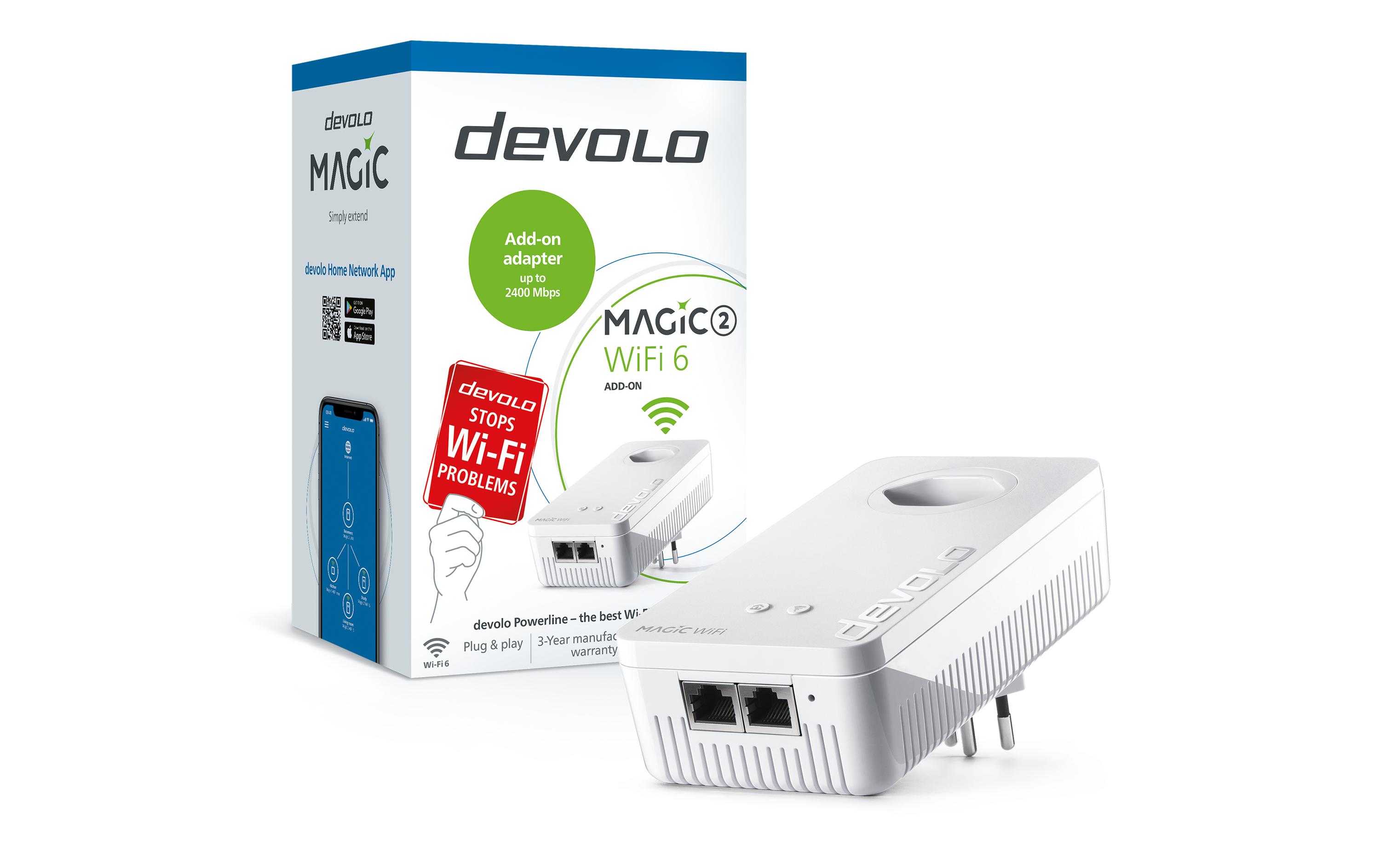 devolo Magic 2 WiFi 6 Erweiterungsadapter