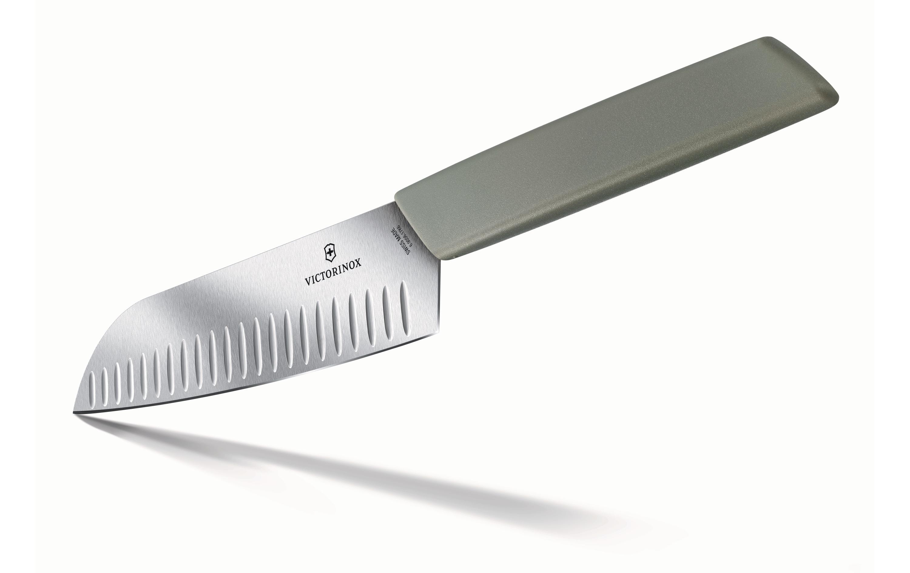 Victorinox Santokumesser Swiss Modern Grau