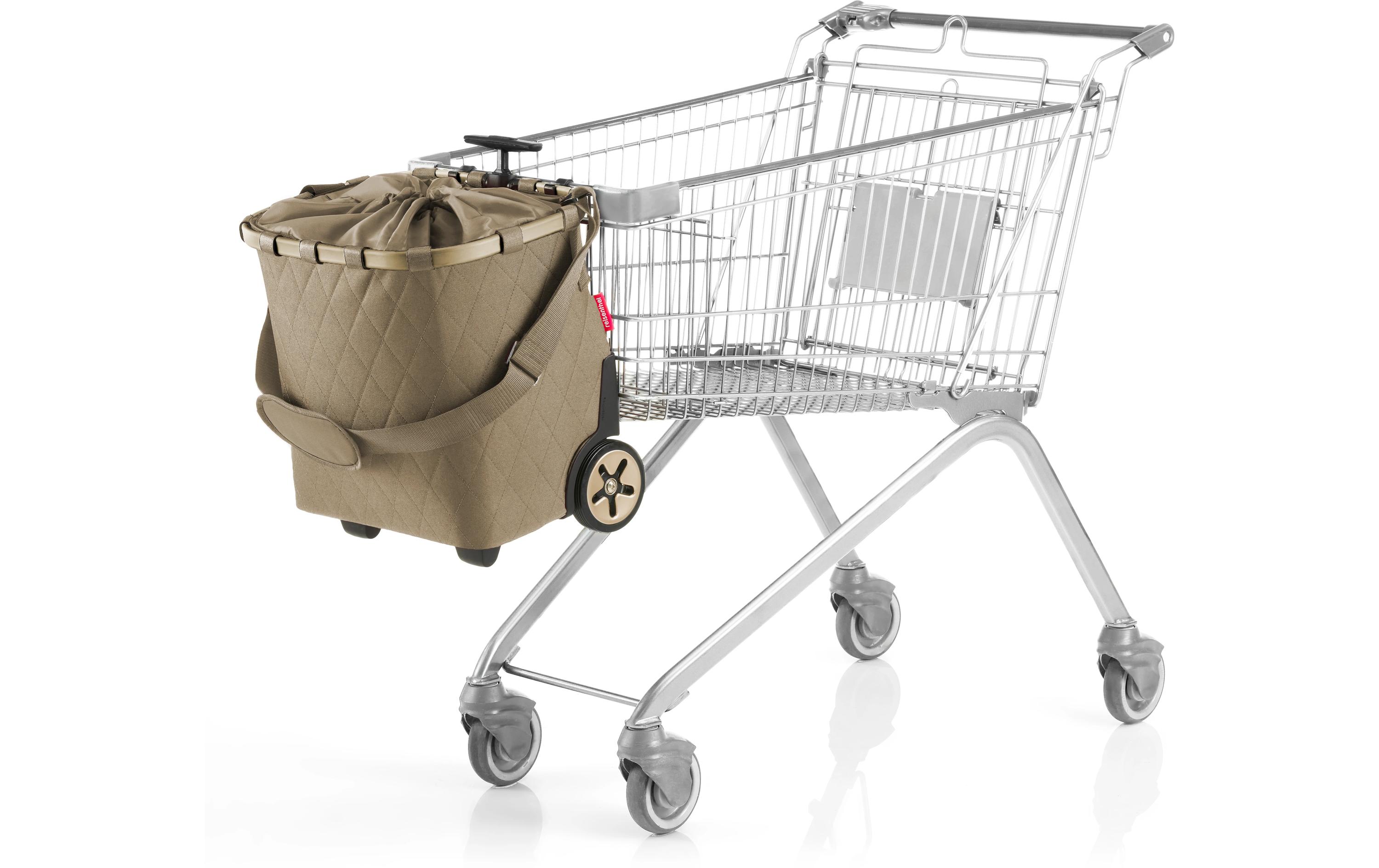 Reisenthel Einkaufstrolley Carrycruiser frame Rhombus olive