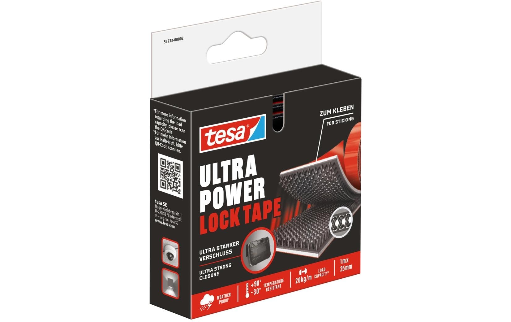 tesa Ultra Power Lock Tape 20 kg/m Haltekraft