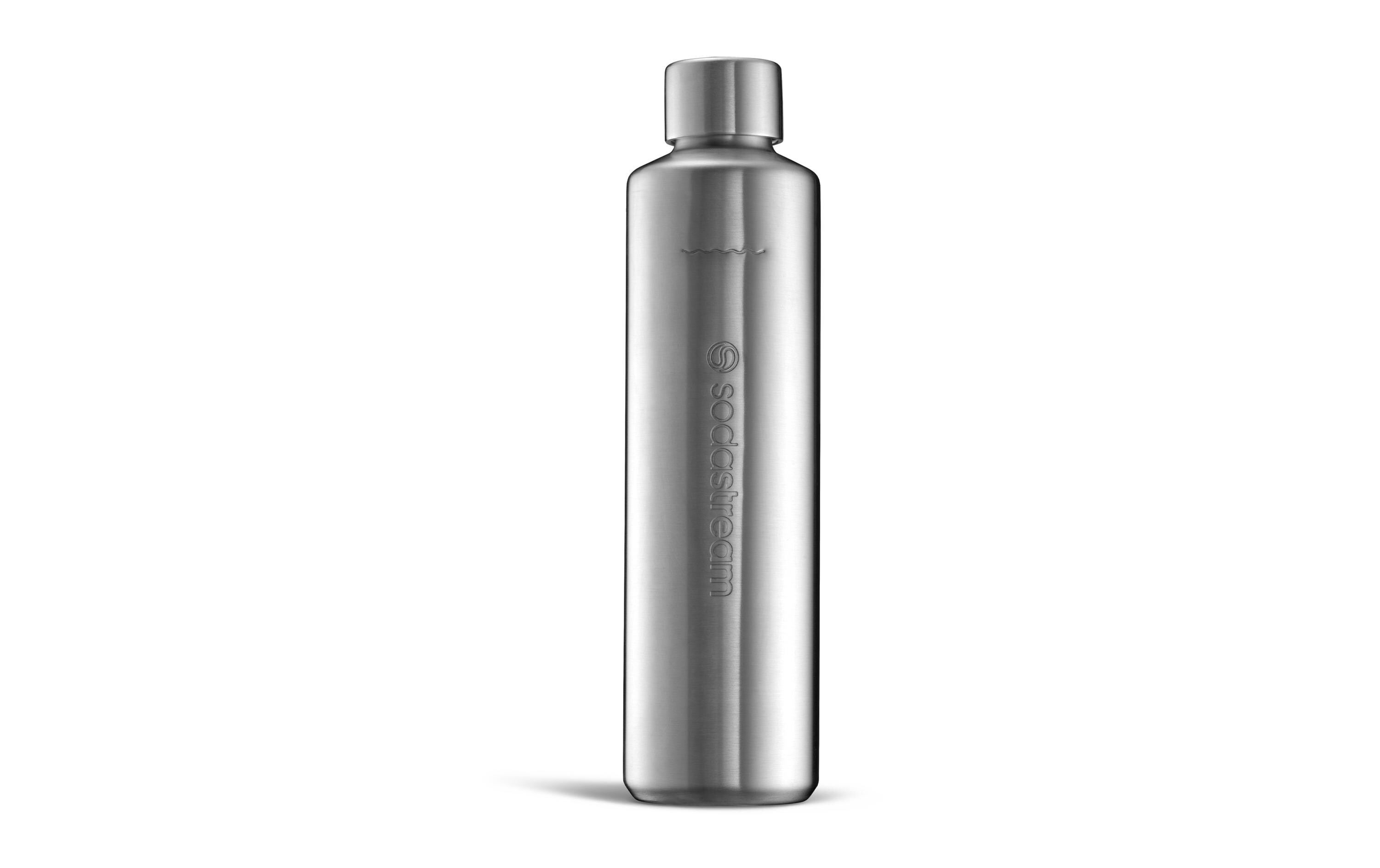 Sodastream Flasche Duo Silber