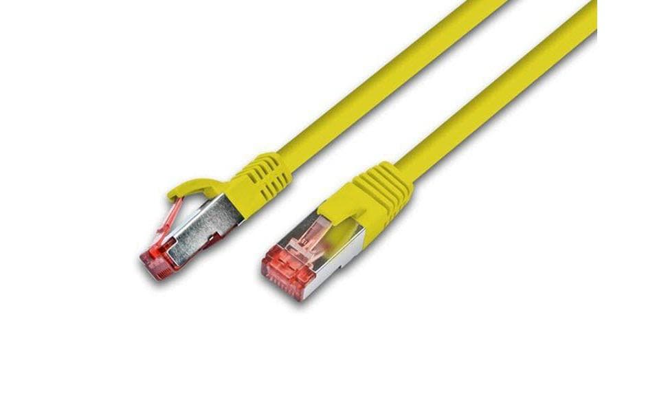 Wirewin Patchkabel RJ-45 - RJ-45, Cat 6, S/FTP, 15 m, Gelb