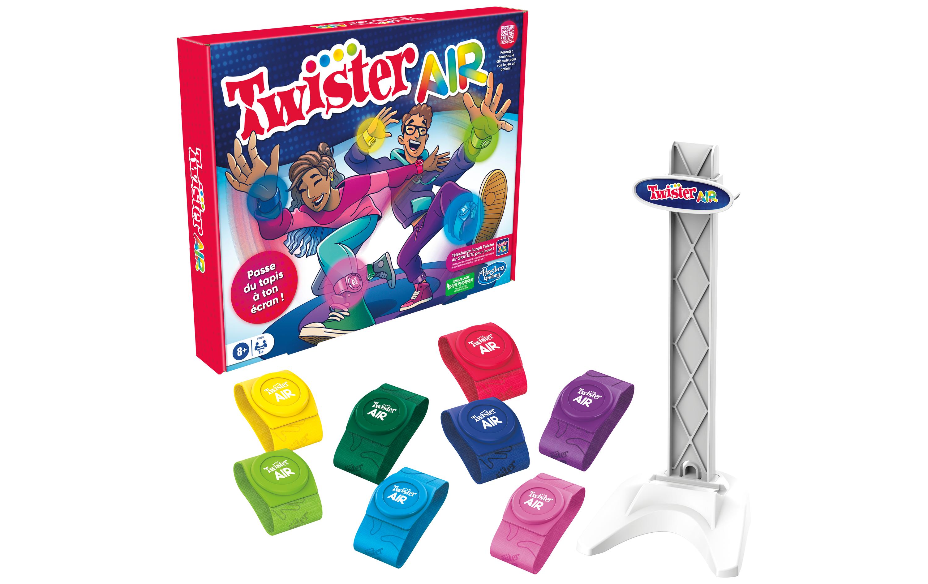 Hasbro Gaming Familienspiel Twister Air -FR-