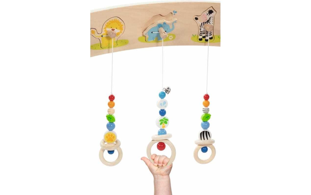 Goki Spielbogen Baby-Fit Tierstimmen Wilde Tiere