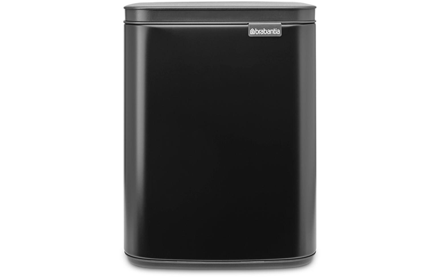 Brabantia Kosmetikeimer Bo Waste Bin 7 l, Schwarz matt