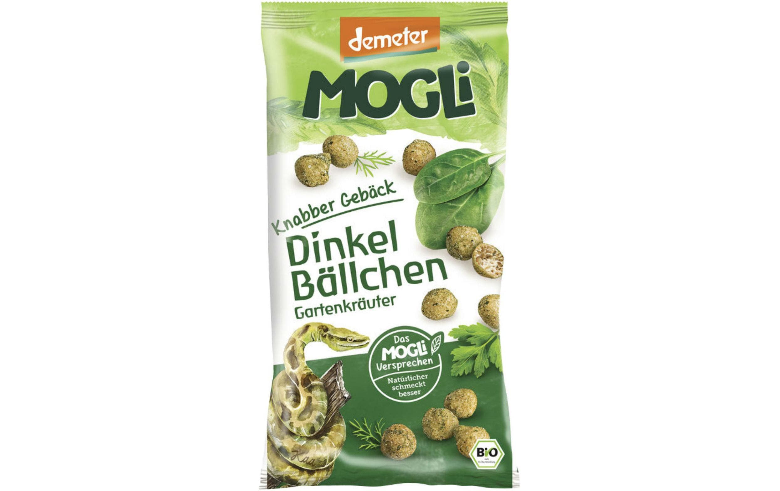 Mogli Knabberspass Probierset Dinkel Bällchen 6x 40 g