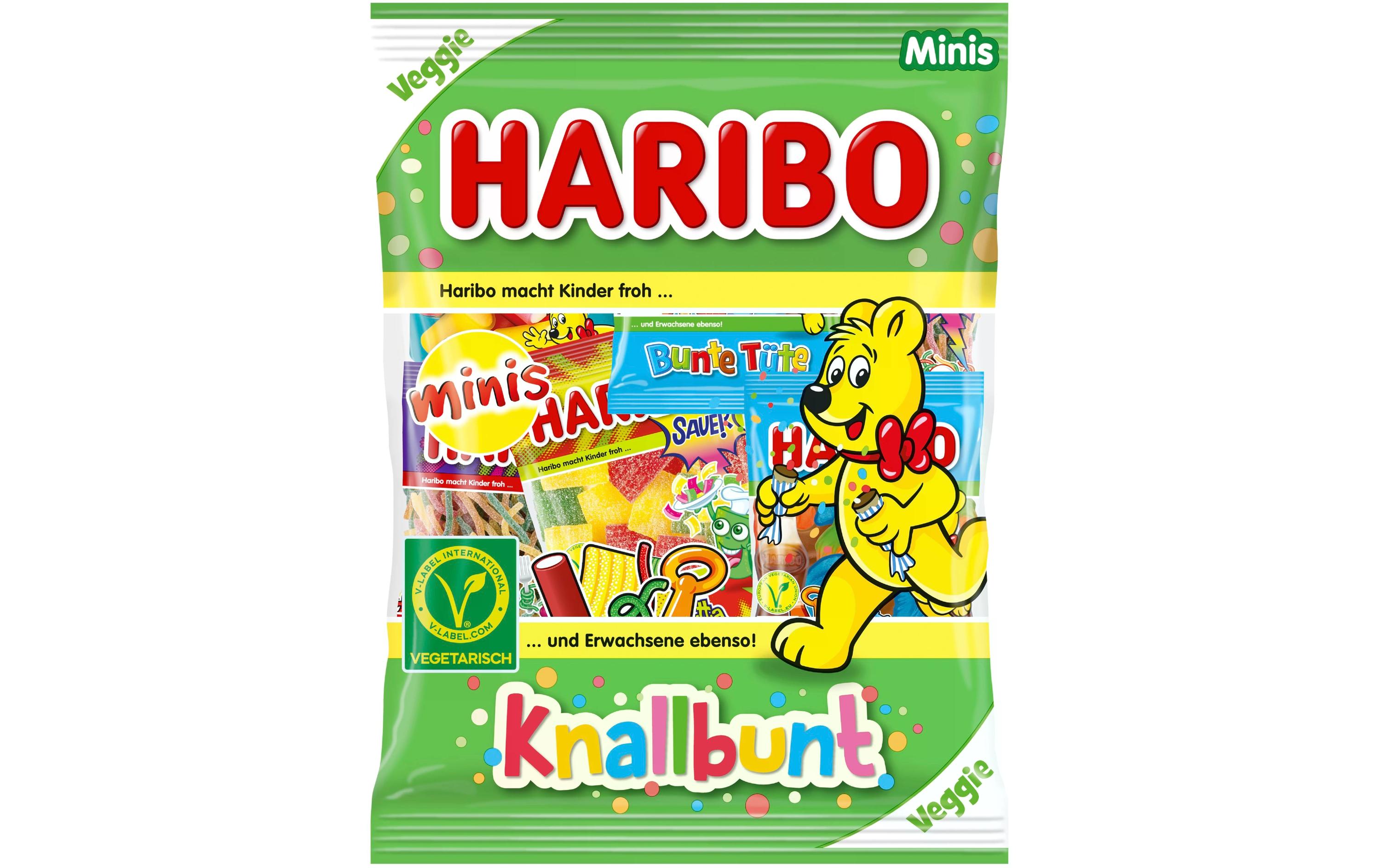 Haribo Gummibonbons Knallbunt 230 g