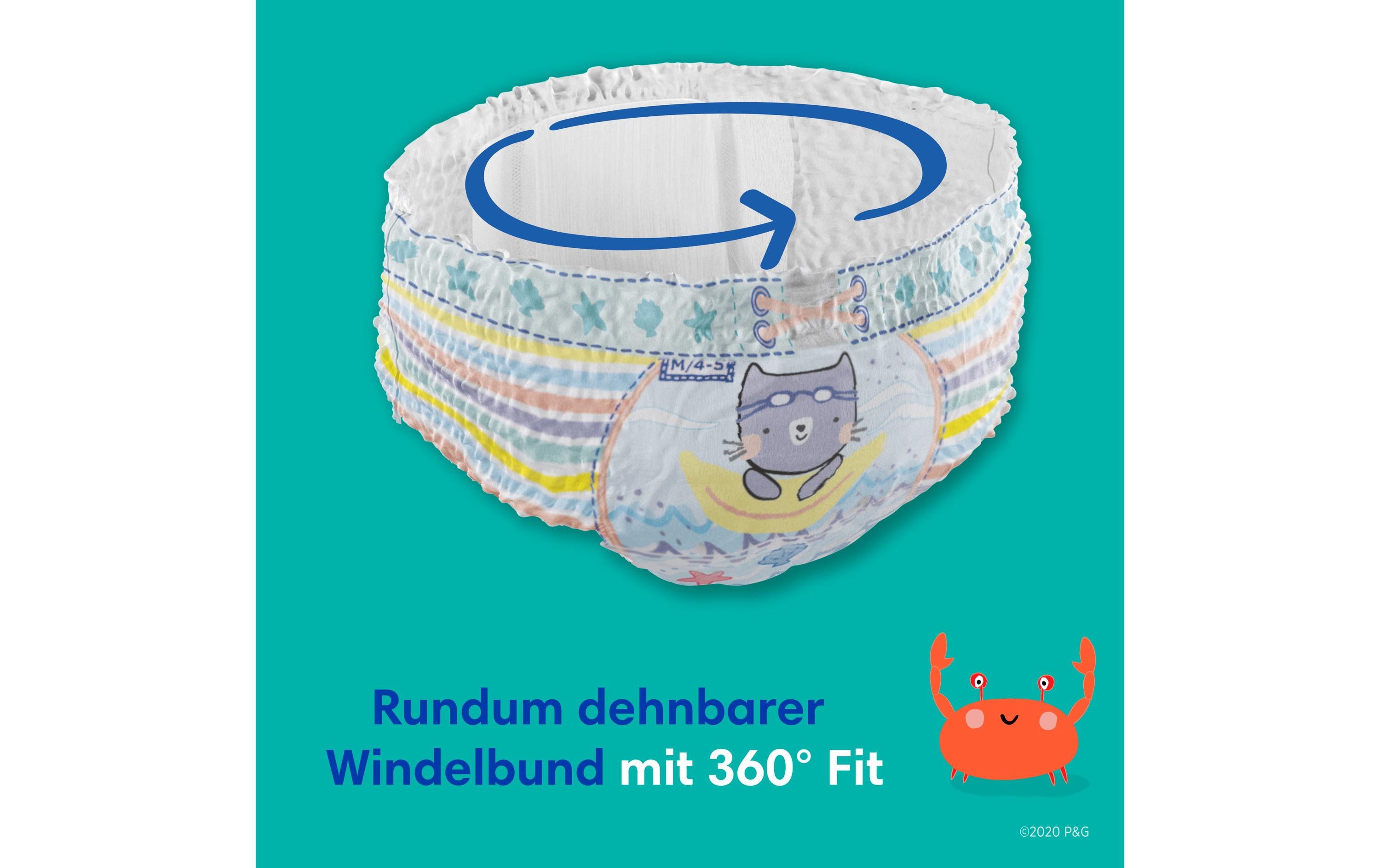 Pampers Windeln Splashers Tragepack Grösse 5-6