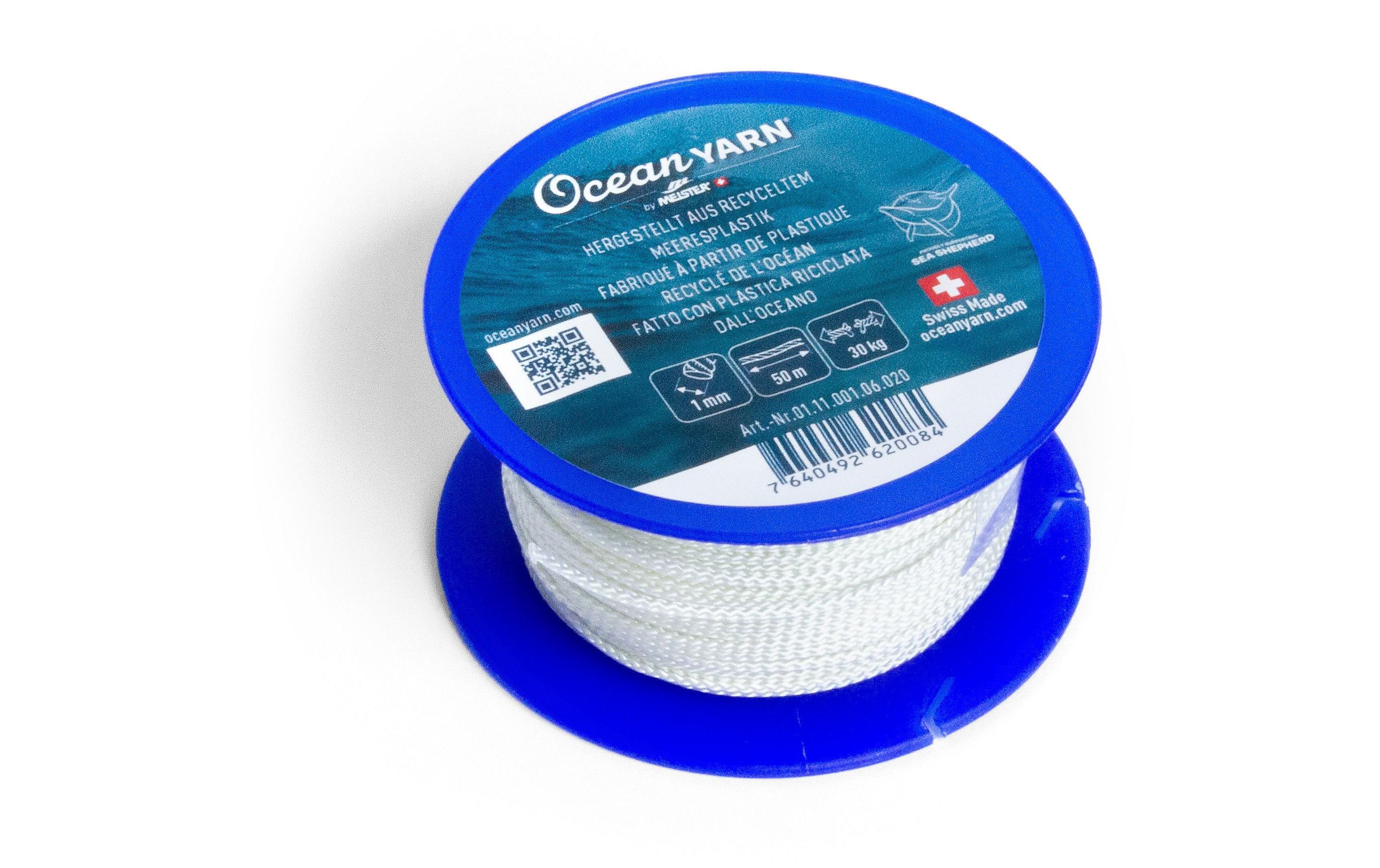 Meister Seil OceanYarn Ø 1 mm, 50 m, 30 kg, Weiss