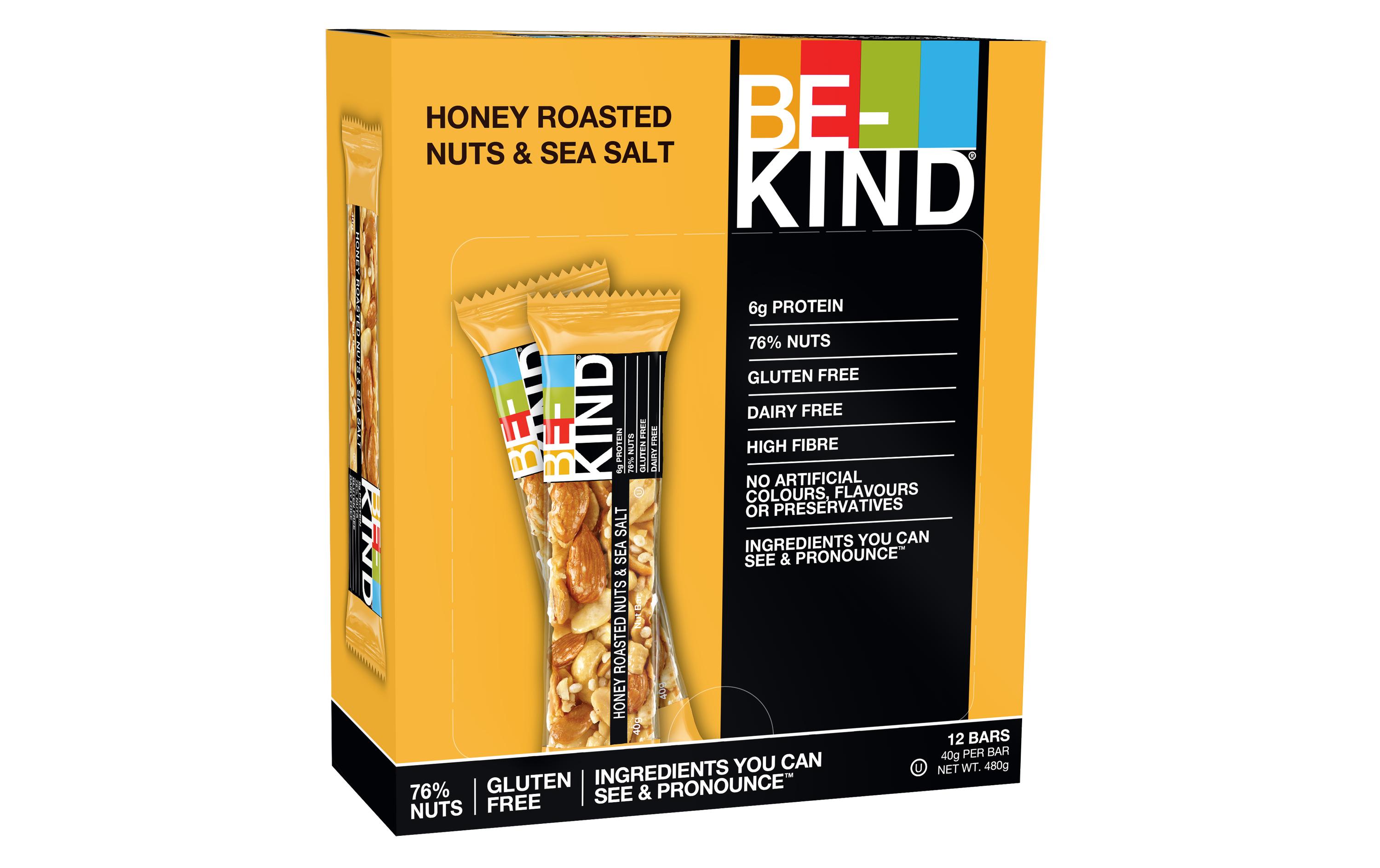 BE-KIND Riegel Honey Roasted Nuts & Sea Salt 12 x 40 g