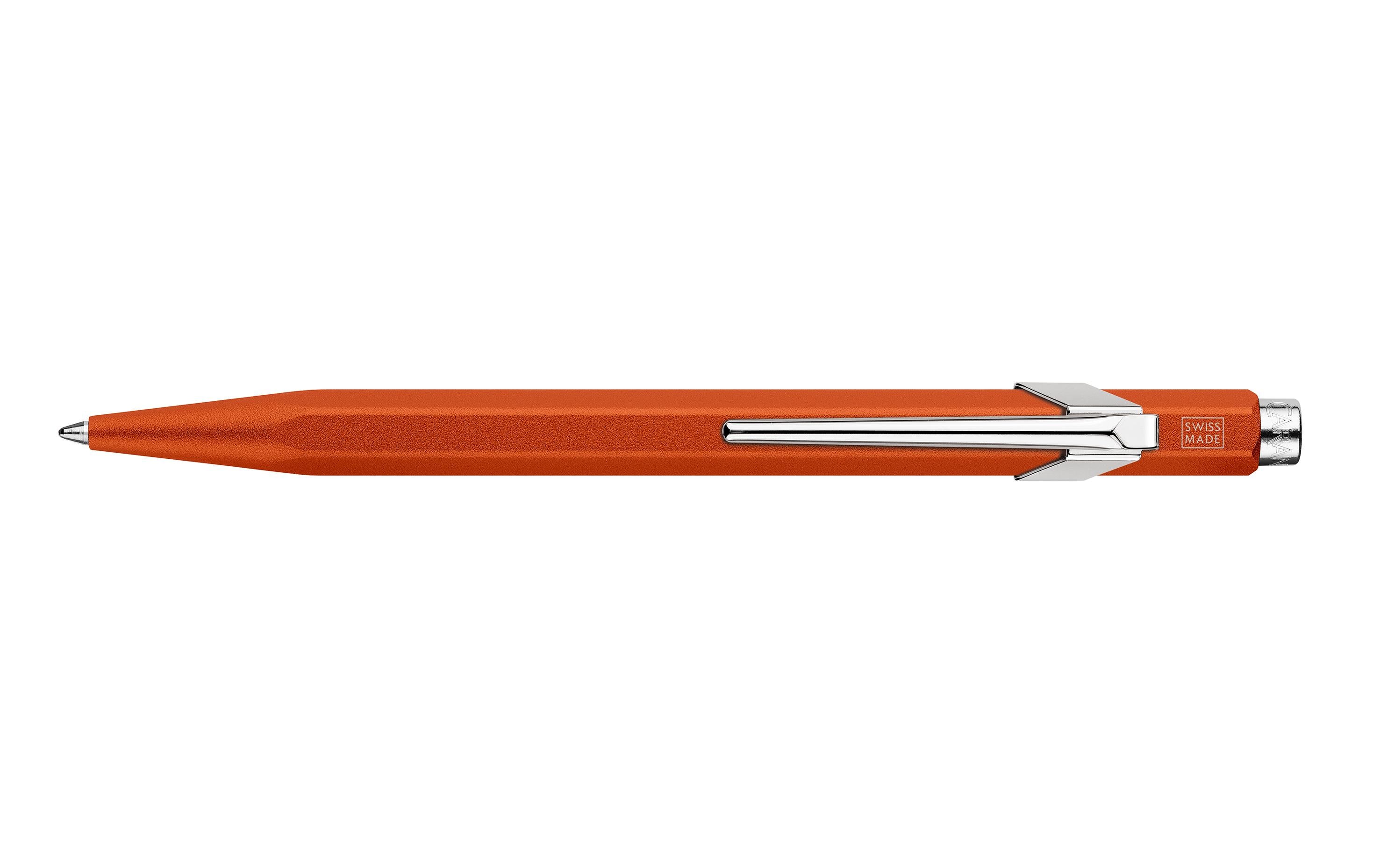 Caran d'Ache Kugelschreiber 849 Colormat-x Orange Medium (M)