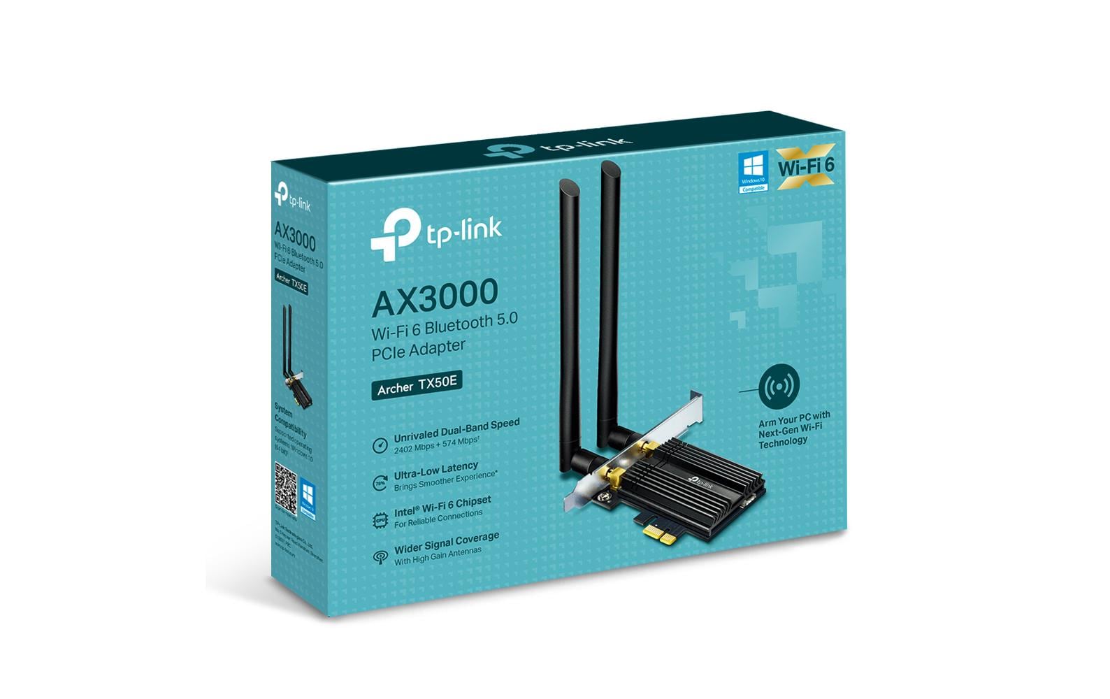 TP-Link WLAN-AX PCIe Adapter Archer TX50E