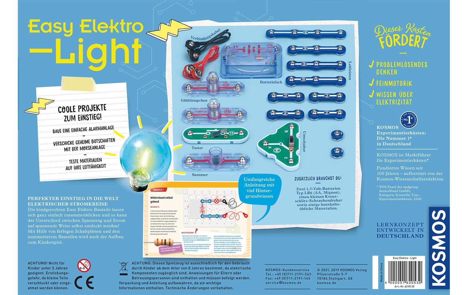 Kosmos Experimentierkasten Easy Elektro – Light