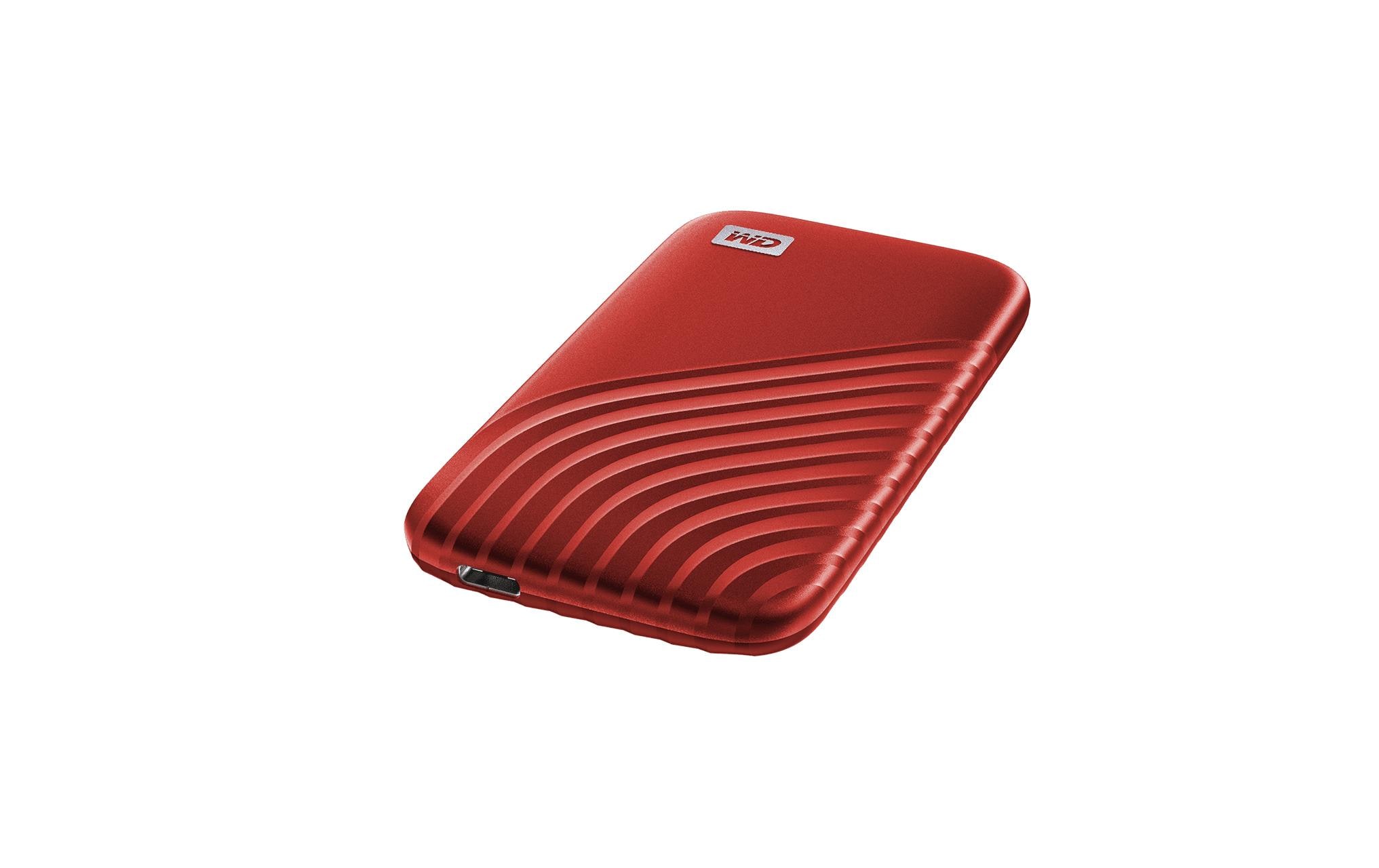 Western Digital Externe SSD My Passport 2000 GB, Rot