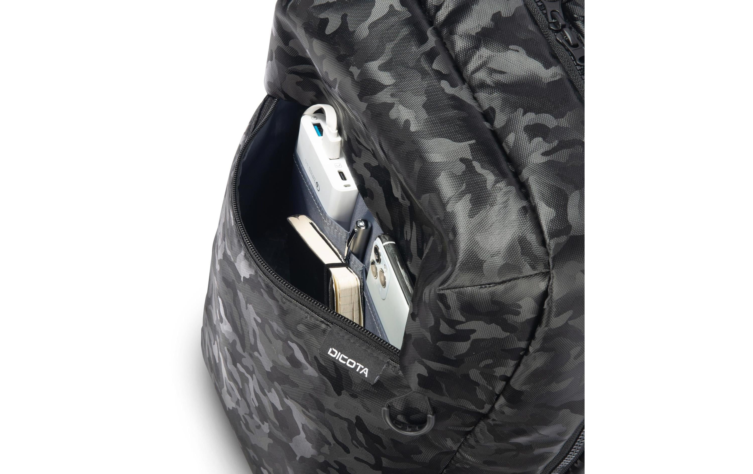 DICOTA Notebook-Rucksack Commuter 13-16 Camouflage