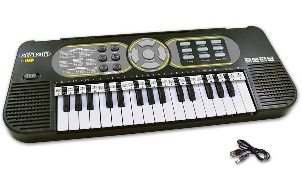 Bontempi Musikinstrument Digital Keyboard 32 Midi-Tasten