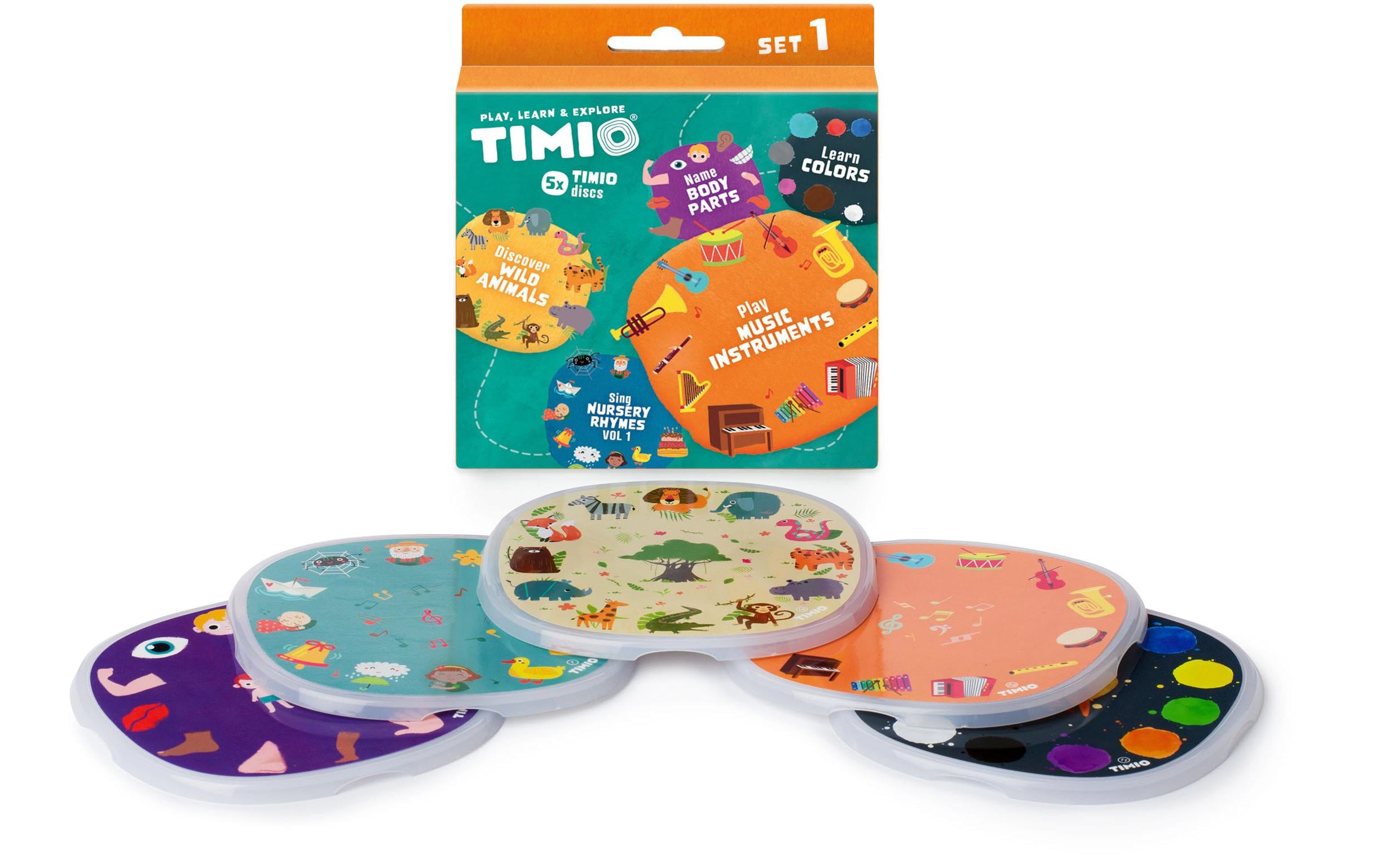 Timio Audio Disc Set 1 (5 Discs)