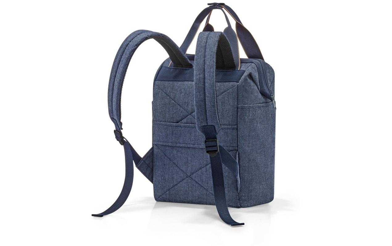 Reisenthel Rucksack Allrounder R Herringbone Dark Blue