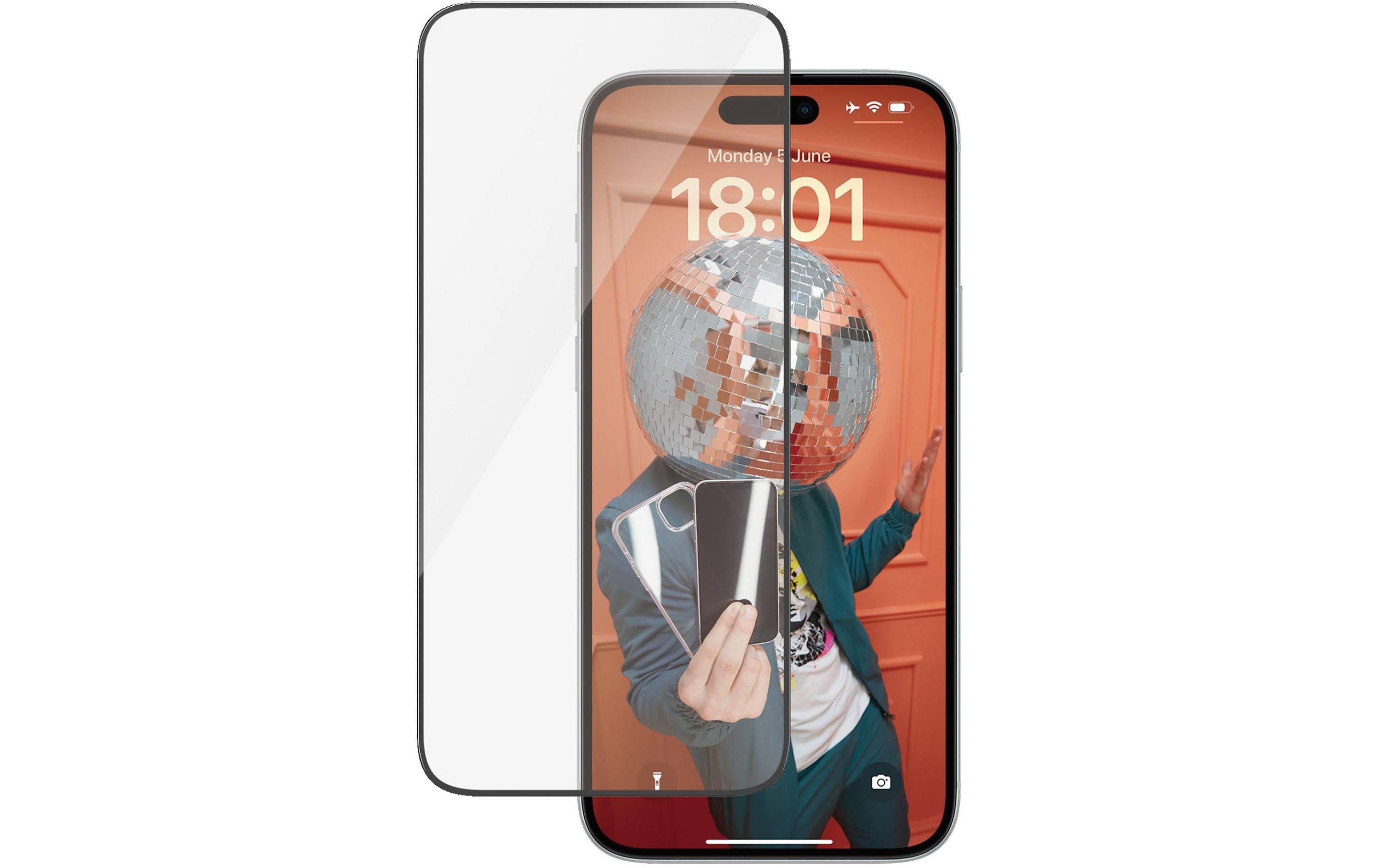 Panzerglass Displayschutz Ultra Wide Fit iPhone 15 Plus