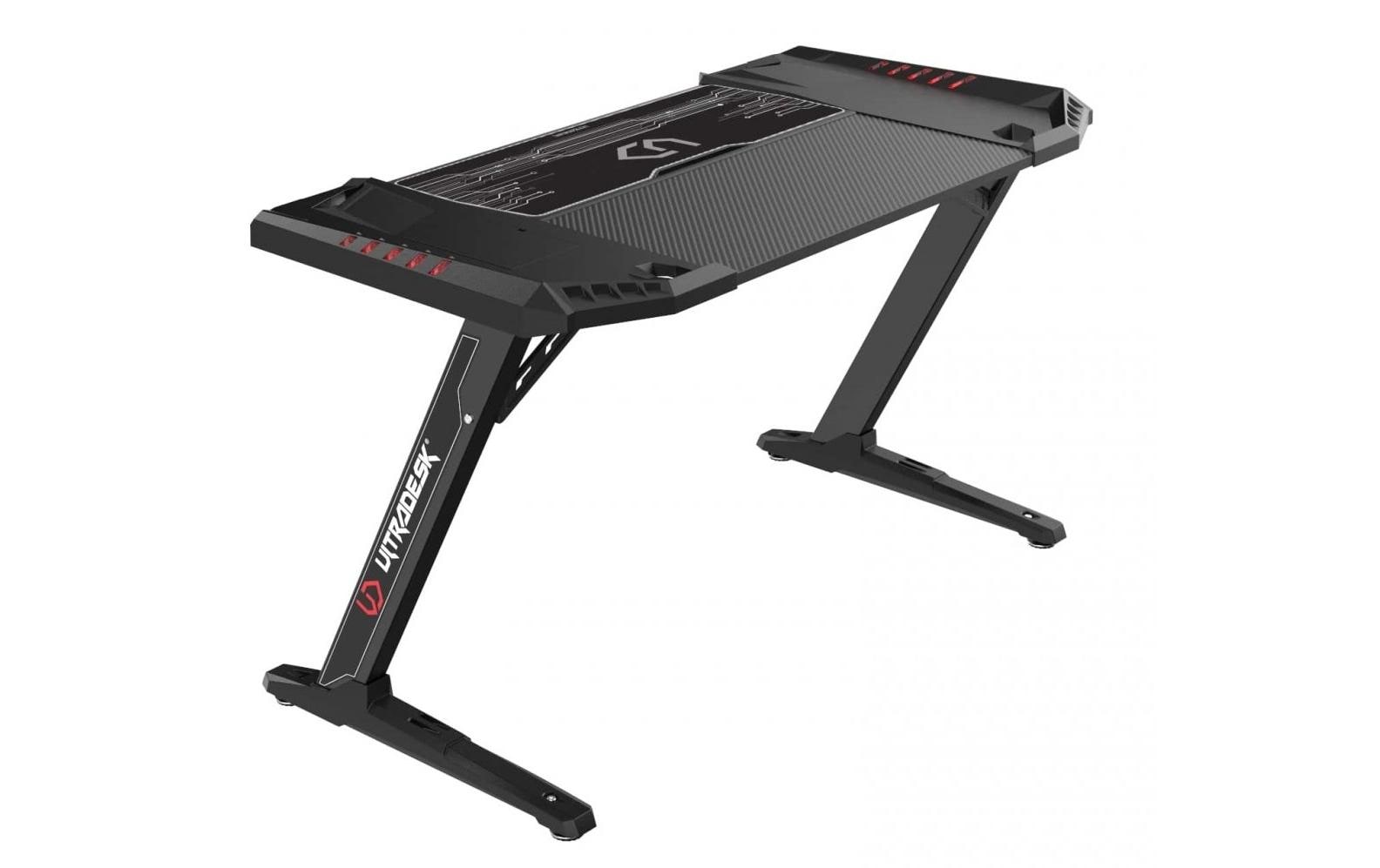 Ultradesk Gaming Tisch Rocket Schwarz